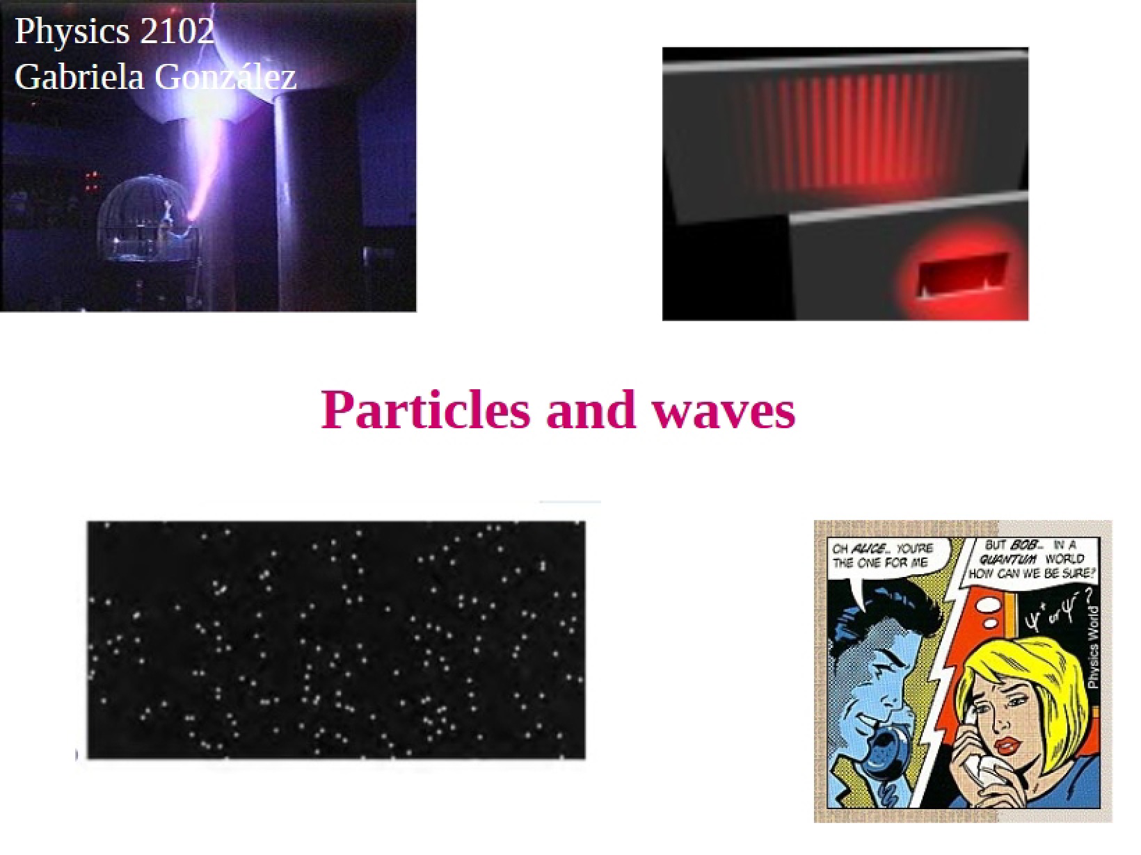Waves and Particles