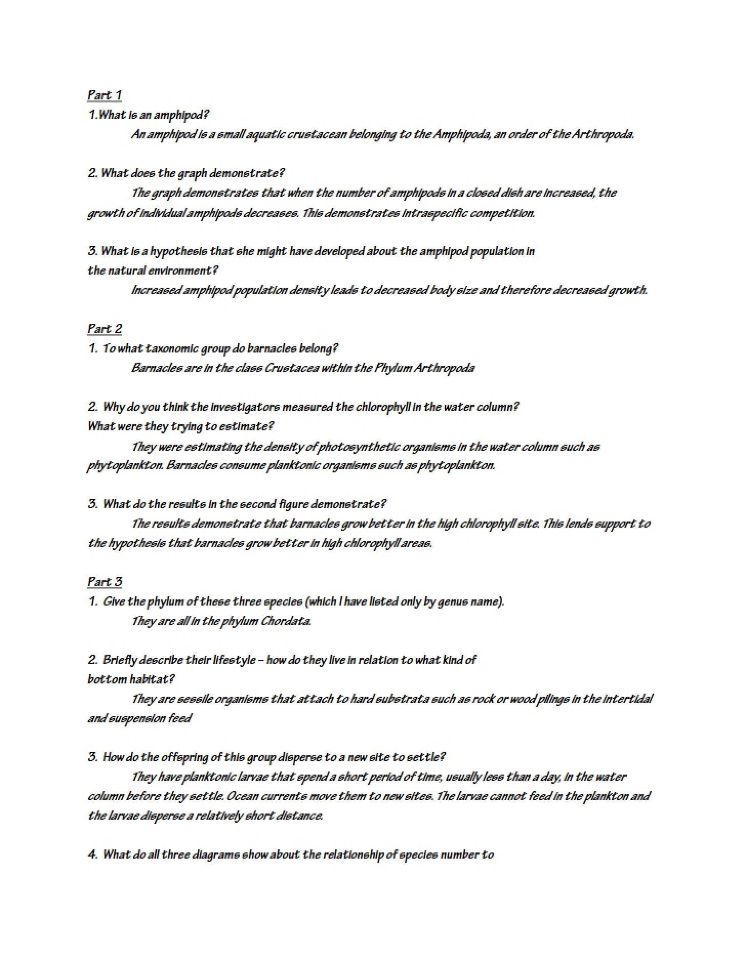 Notes for Lecture