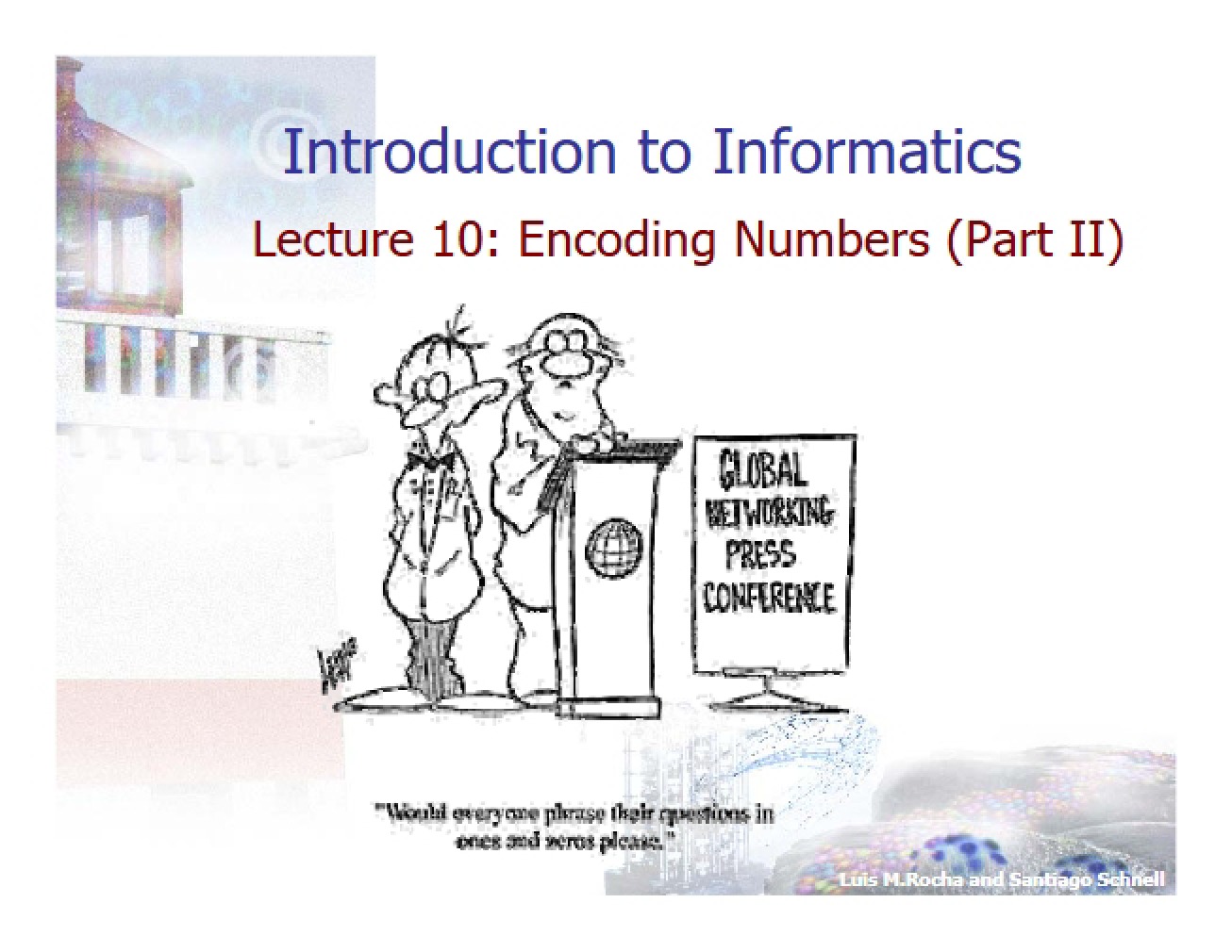 Informatics Overview