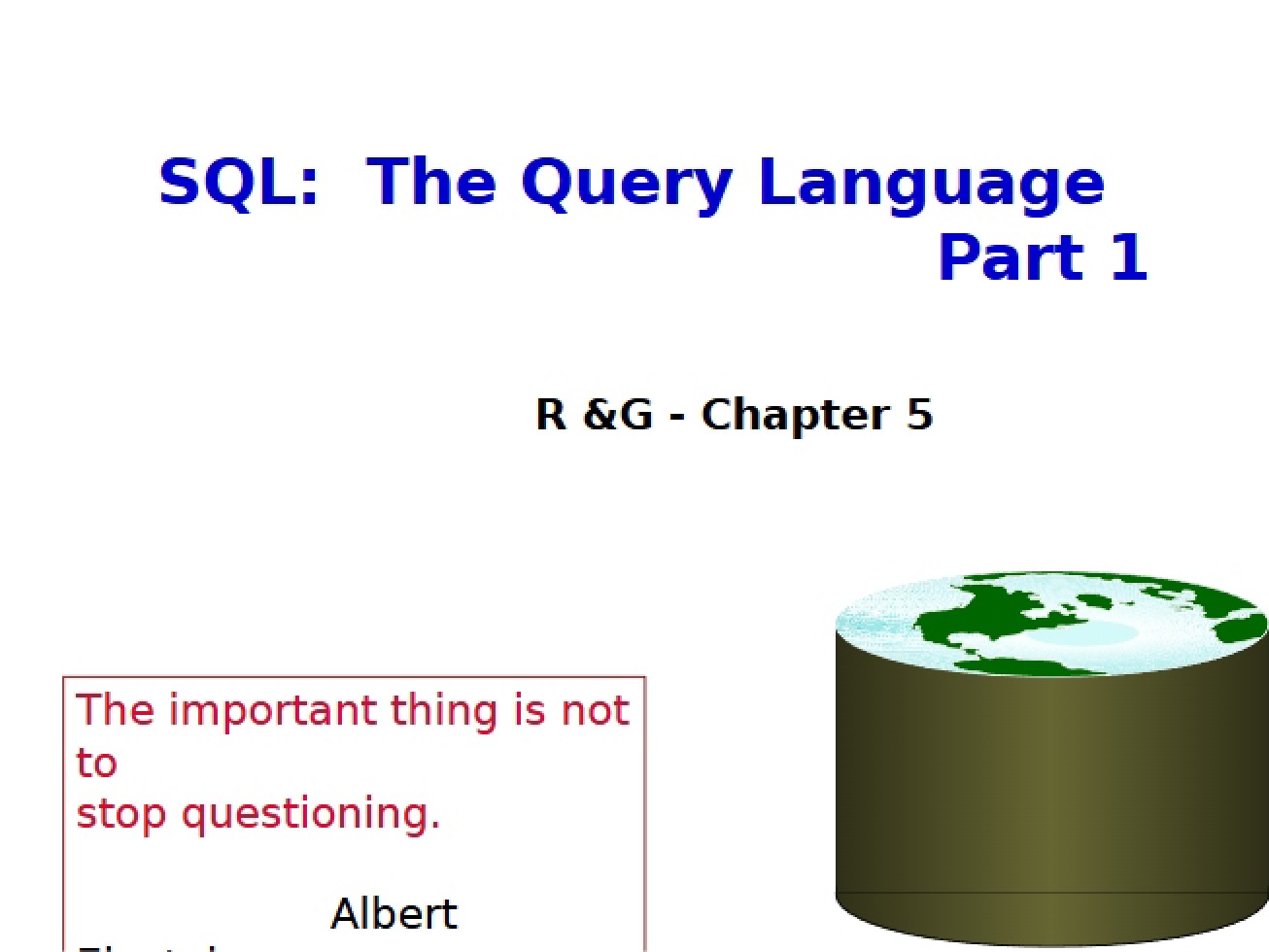 Essentials of SQL Querying