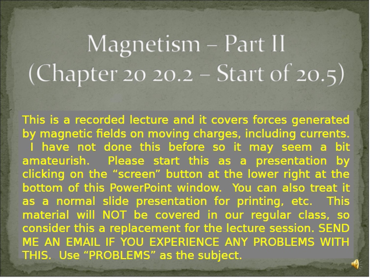 Part 2 Magnetism