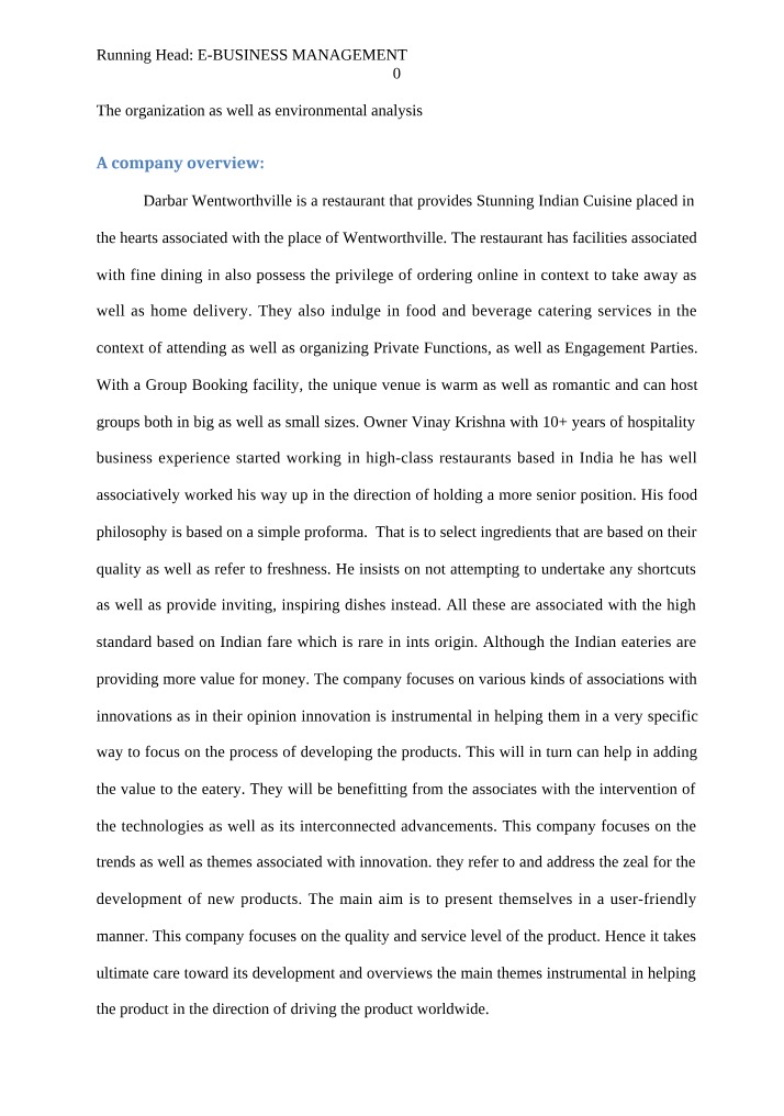 E-Commerce Management Report - MAS35155