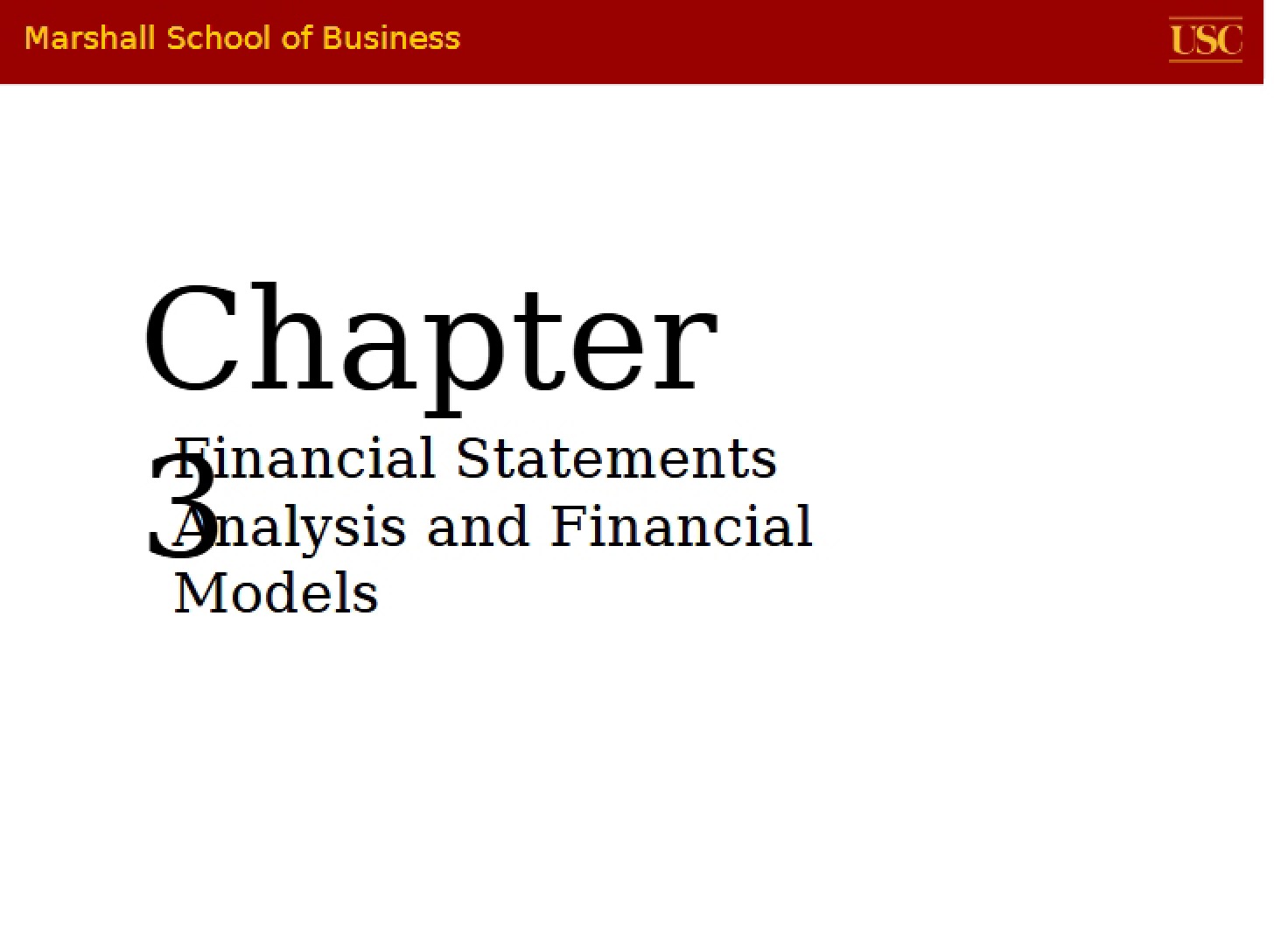 Chapter Three (e)