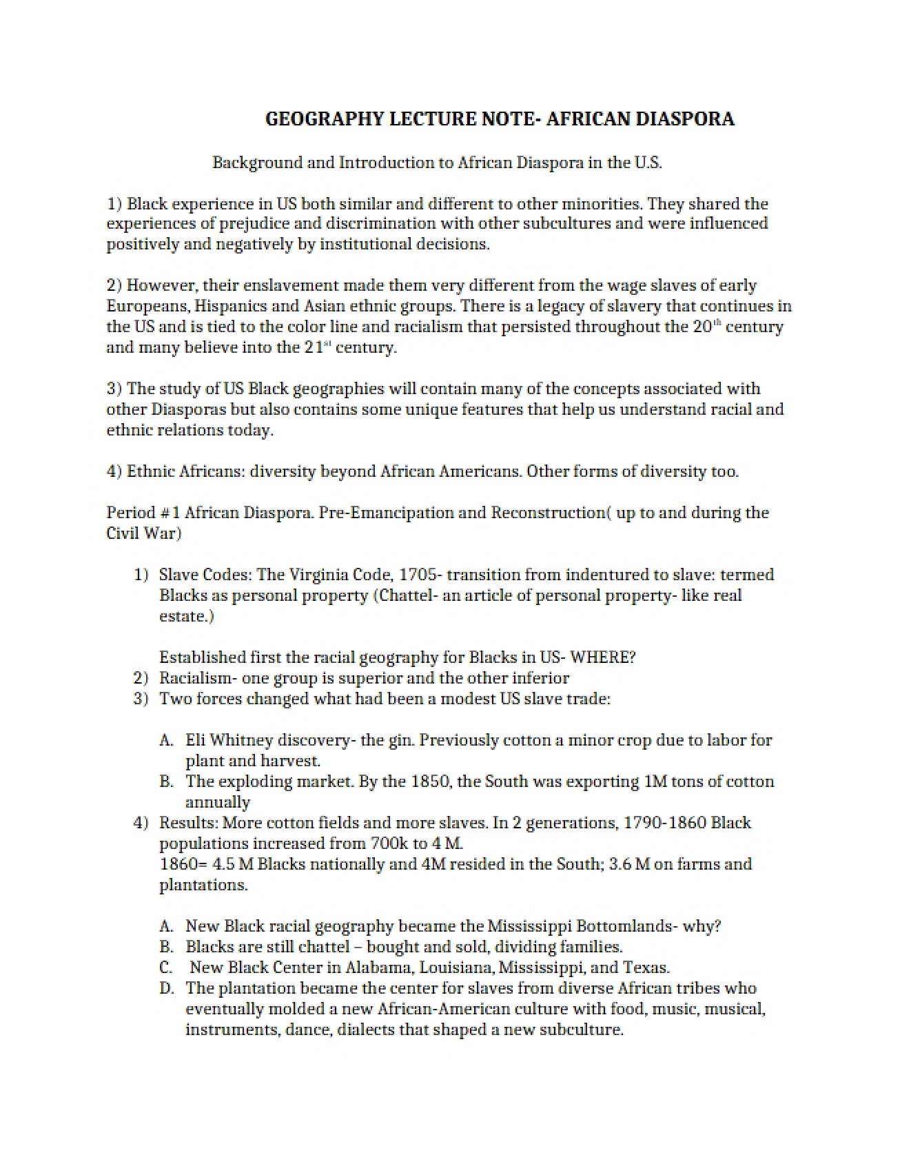 Foundational Concepts in Geography