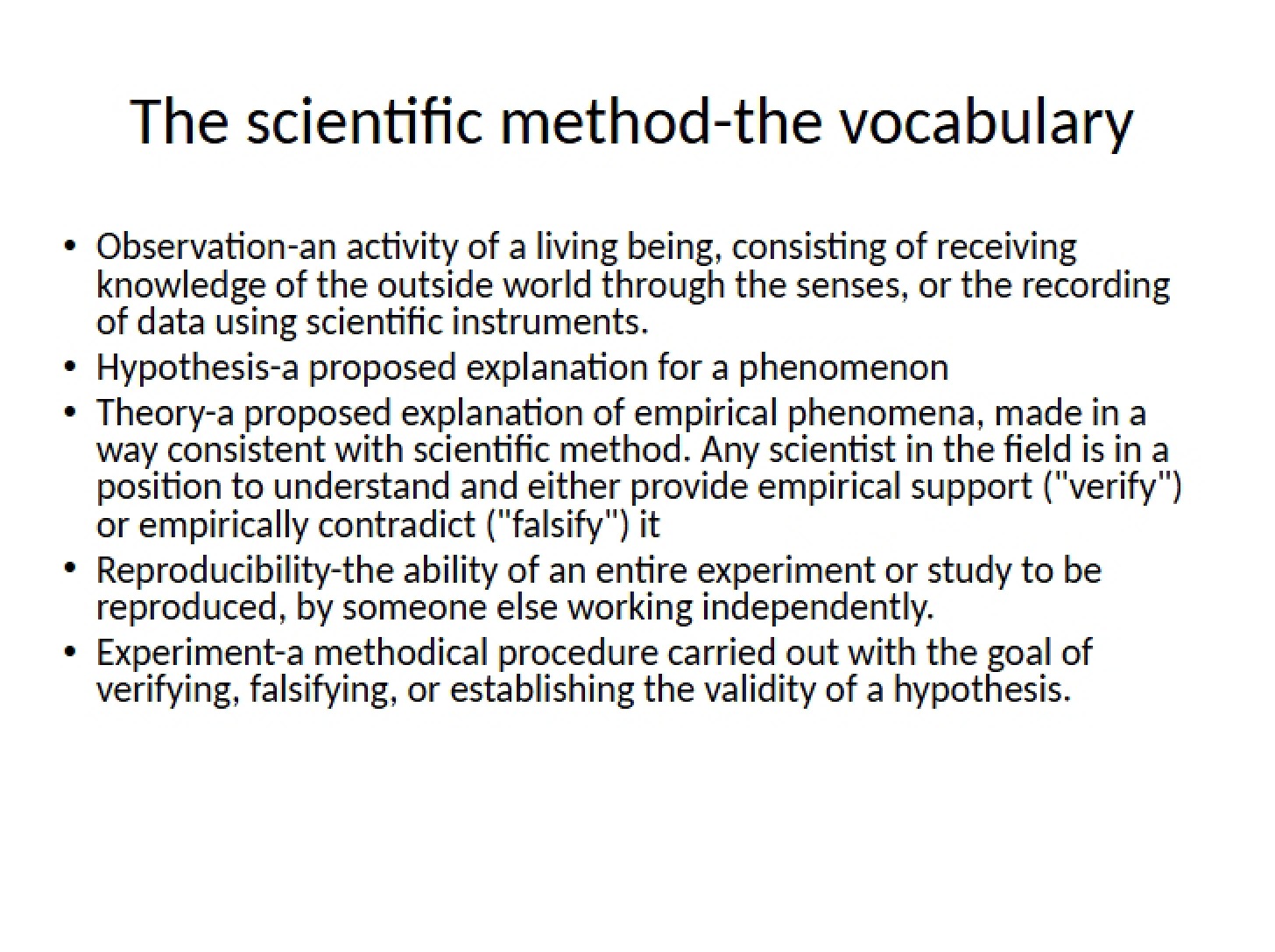 Lecture Notes January 28th 2015