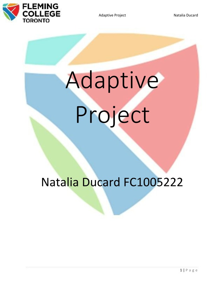 Adaptive Project Assignment