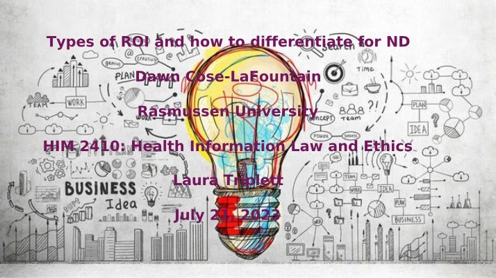 Health Information Law and Ethics (HIM 2410)