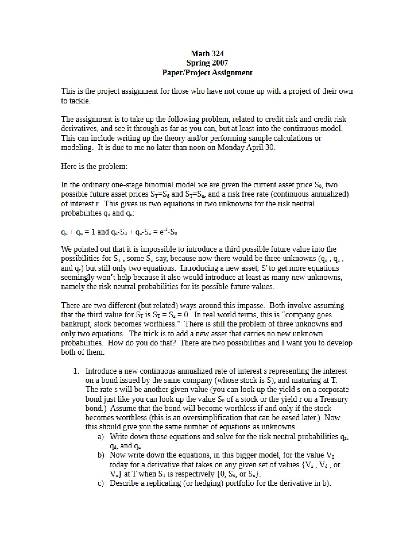 Assignment Paper-Project