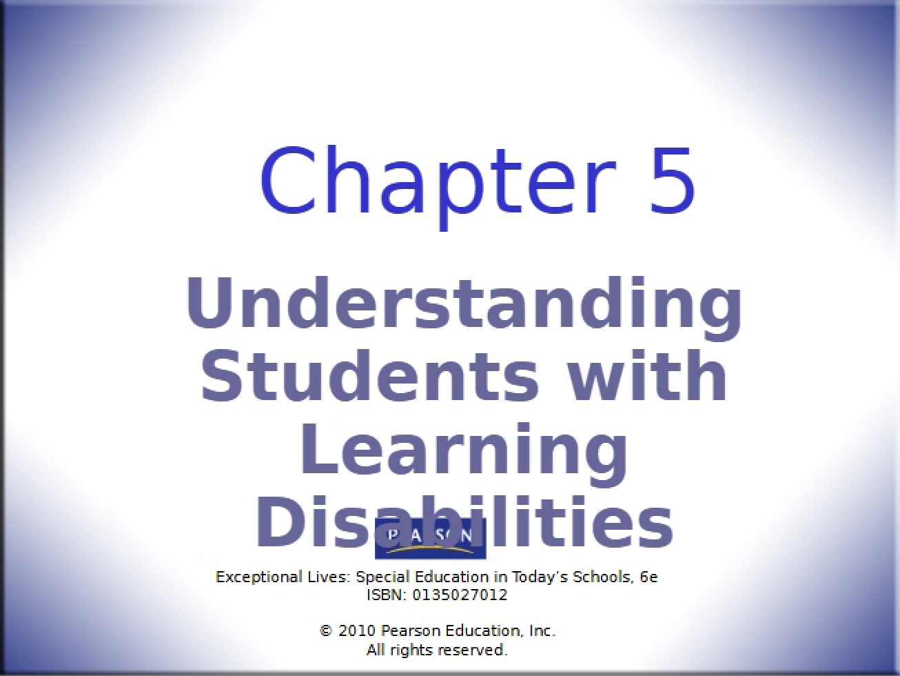 Learning Disabilities Understanding Students