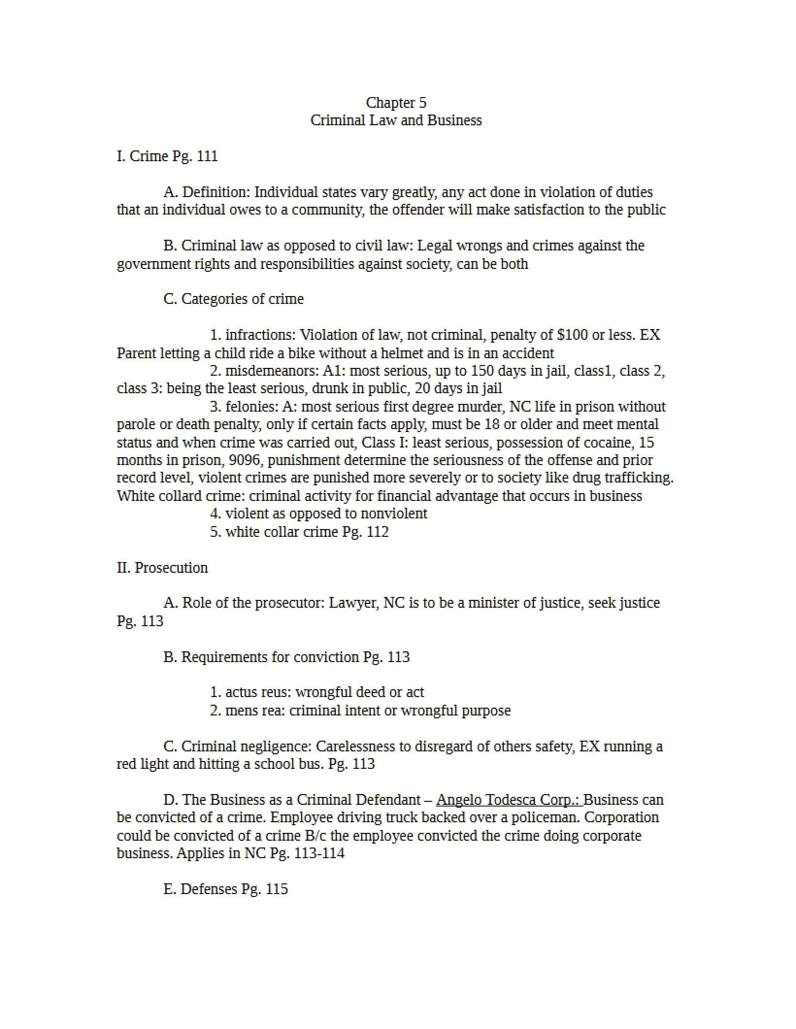 Outline of Chapter 05 - FINA 2244