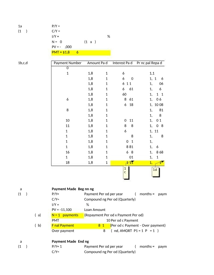 Test 5 for Chapter 14