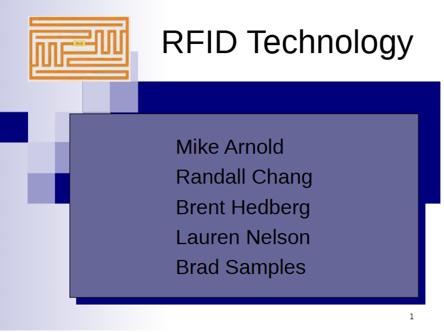 Technology of RFID