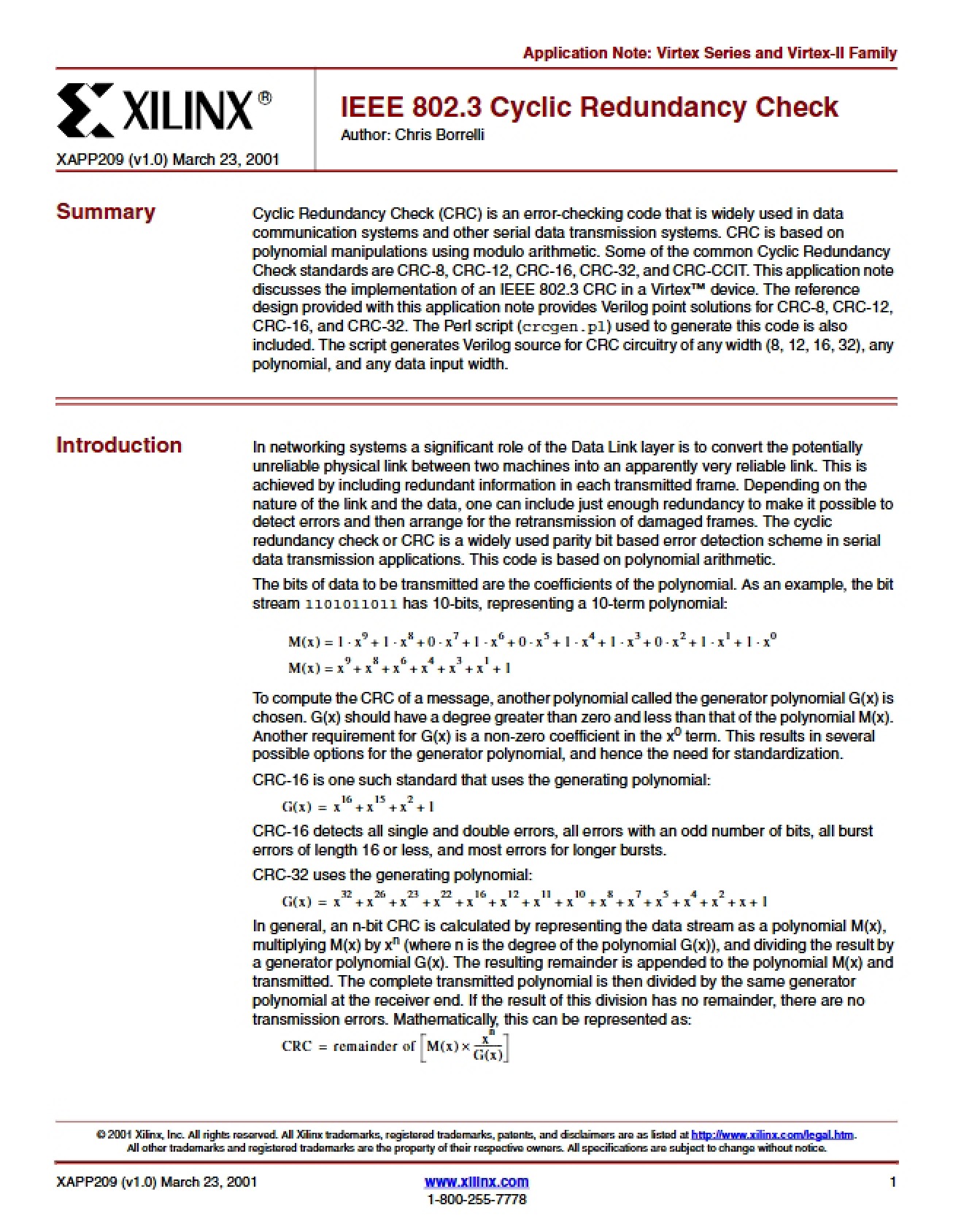 Xilinx Design Software Introduction