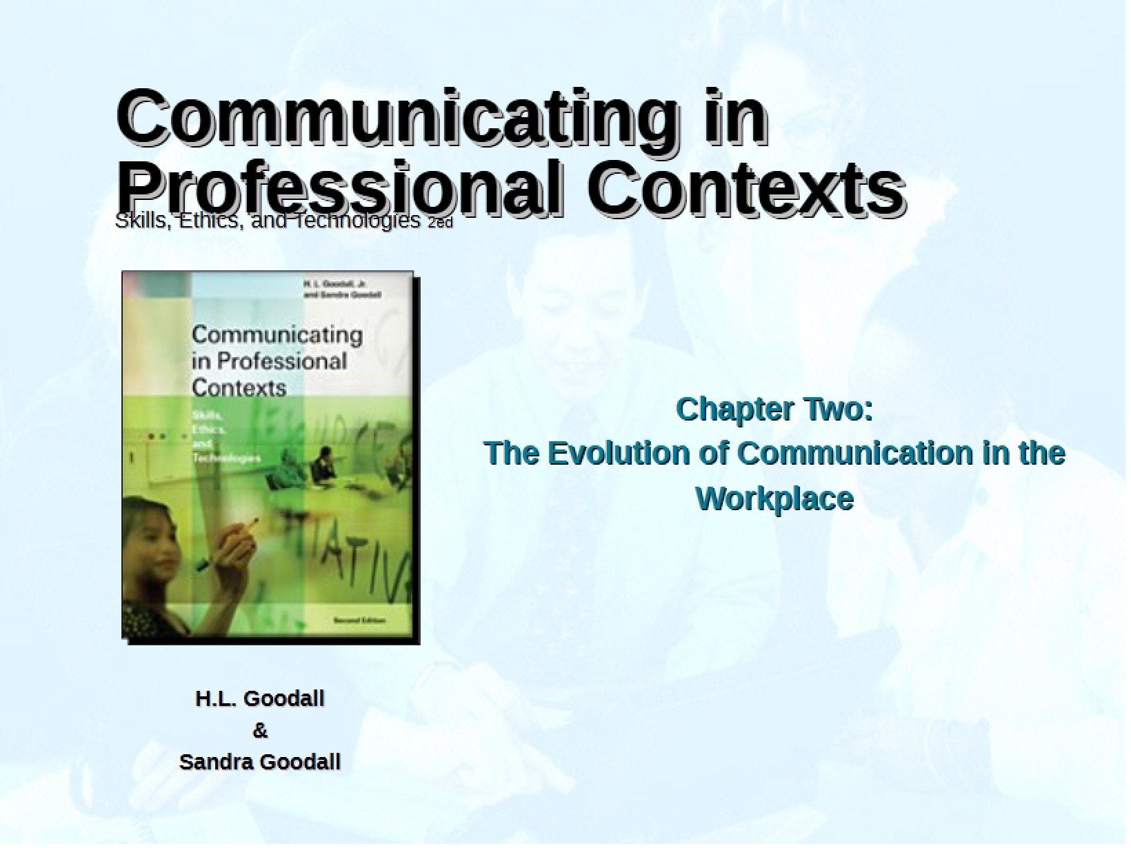 Professional Communication Contexts