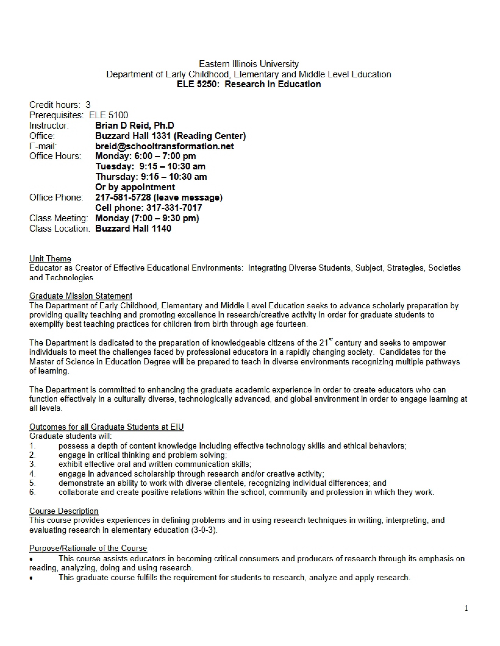 Syllabus