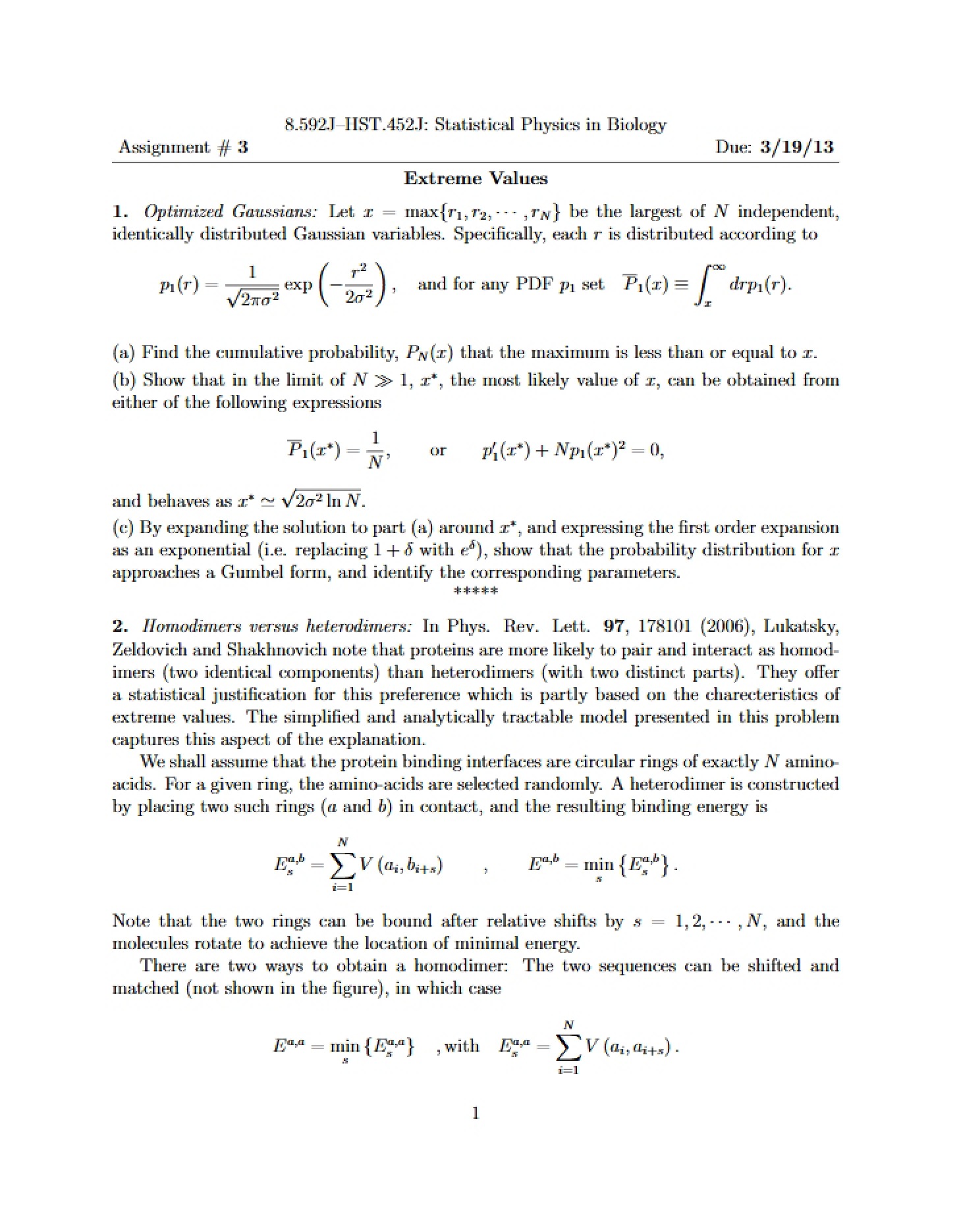 Third Assignment