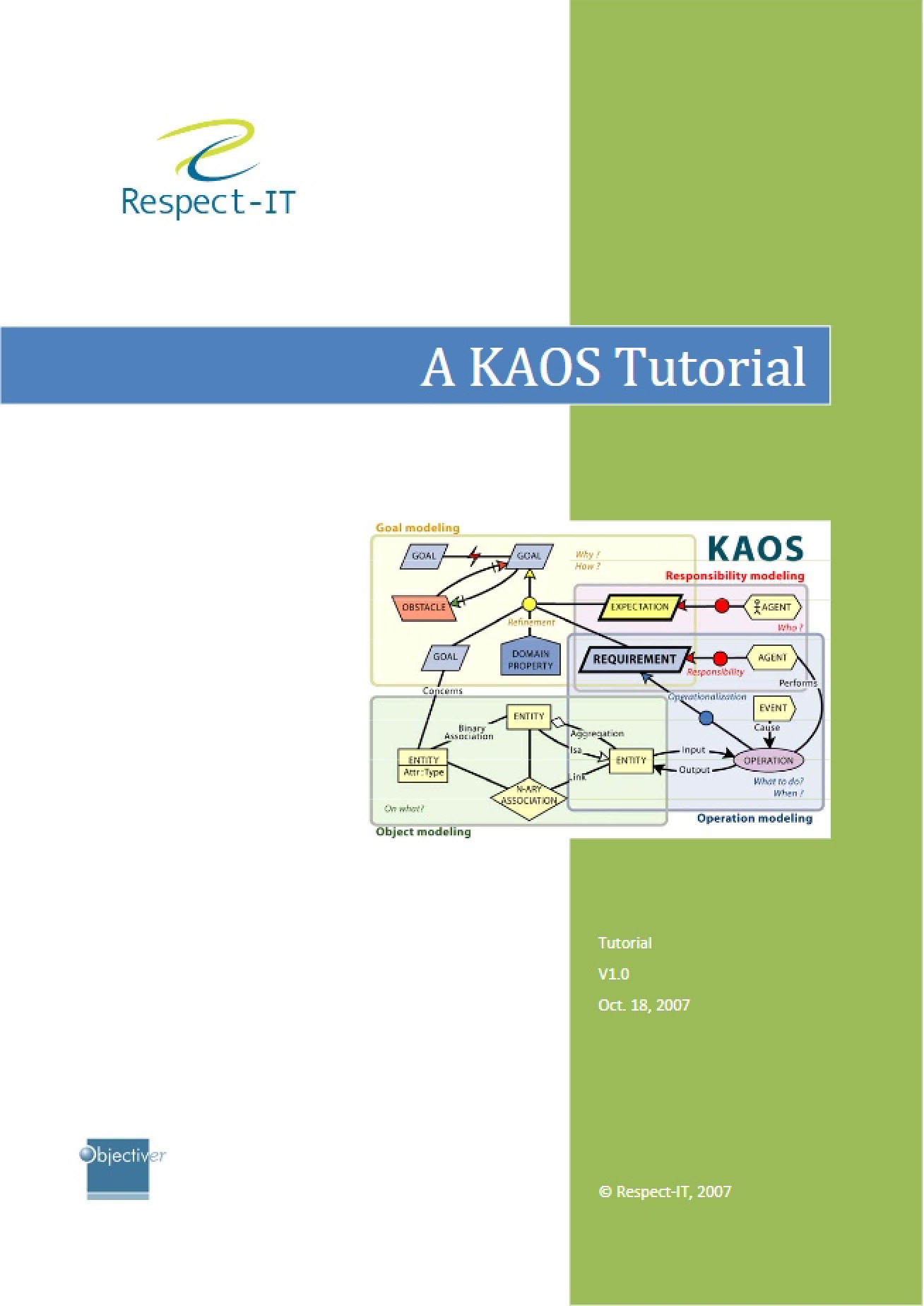 Tutorial on KAOS