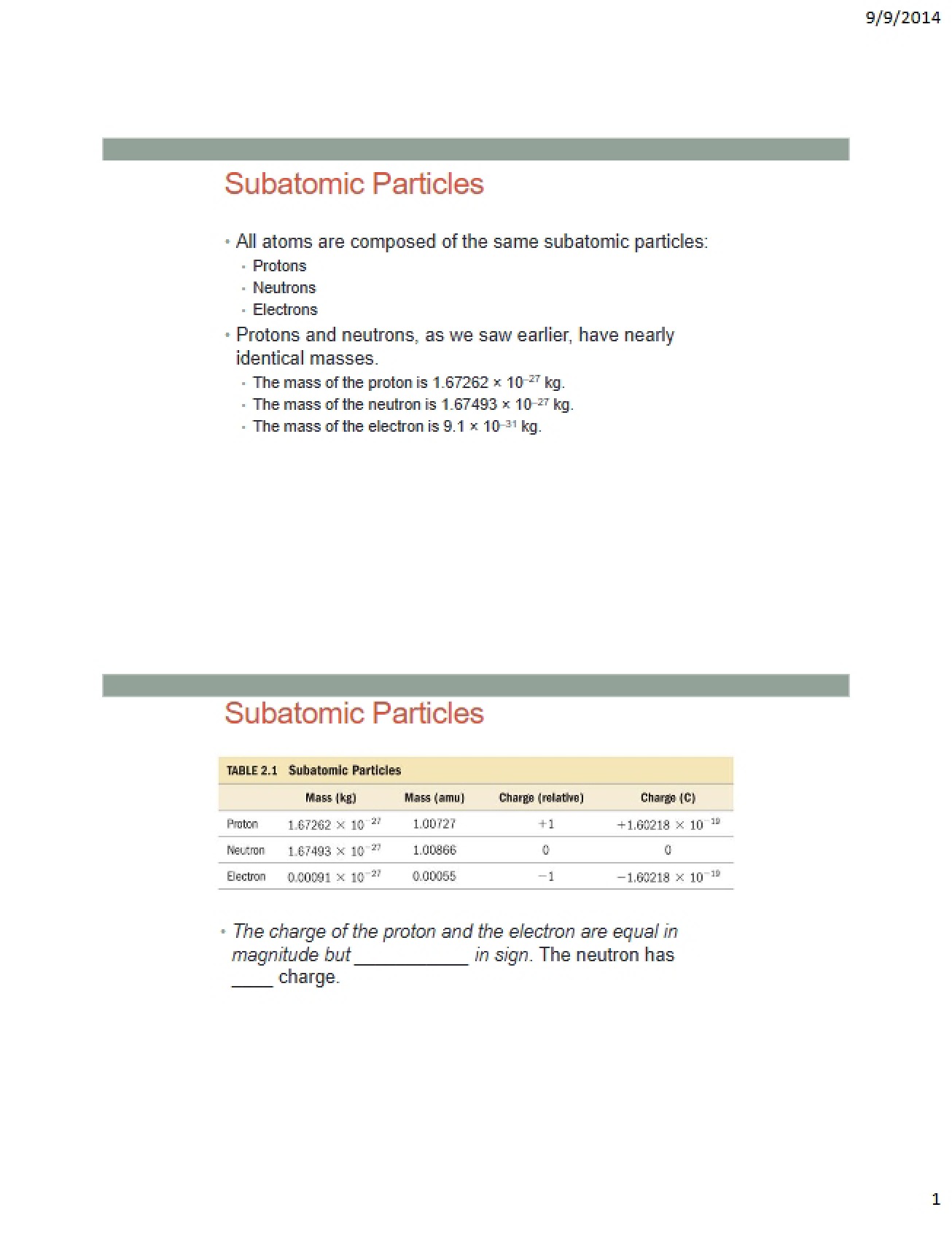 Slides for Chapter Two (Sections 6 and 7)