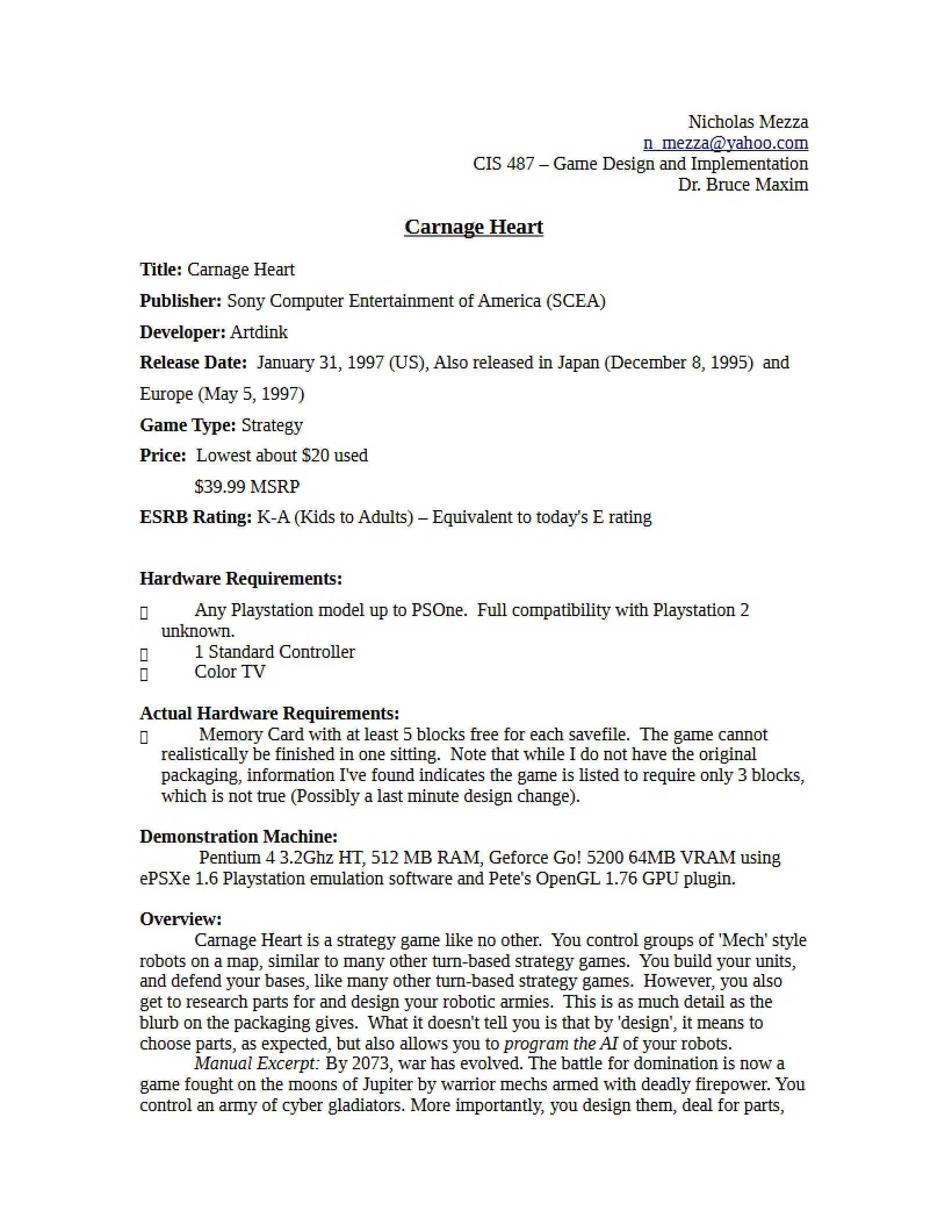 Midterm Study Guide