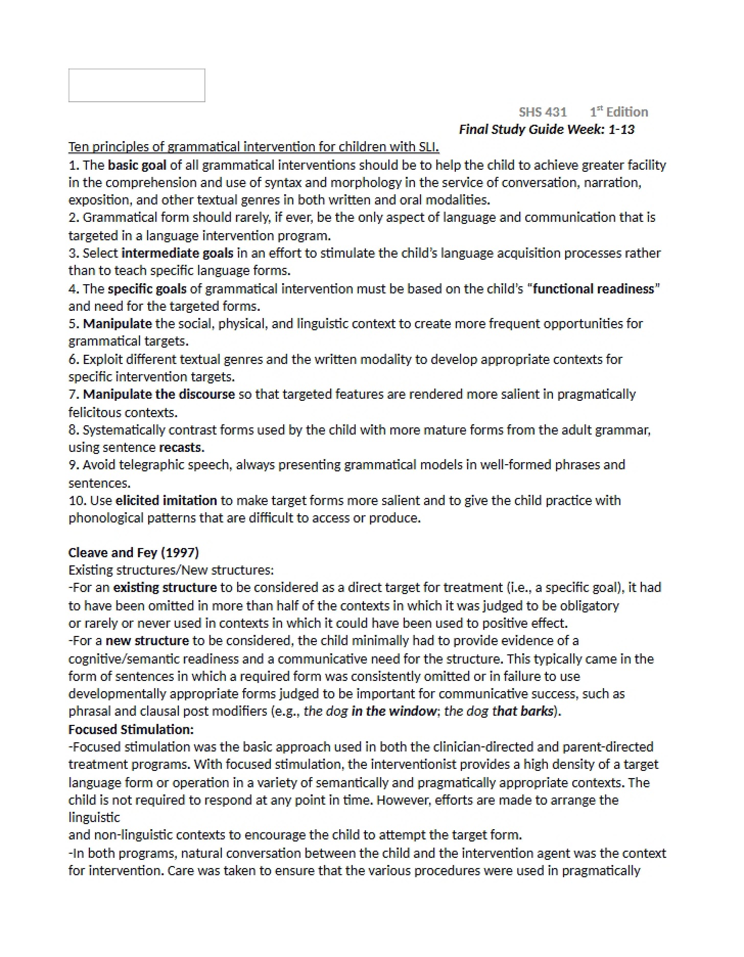 Guide for Exam 2