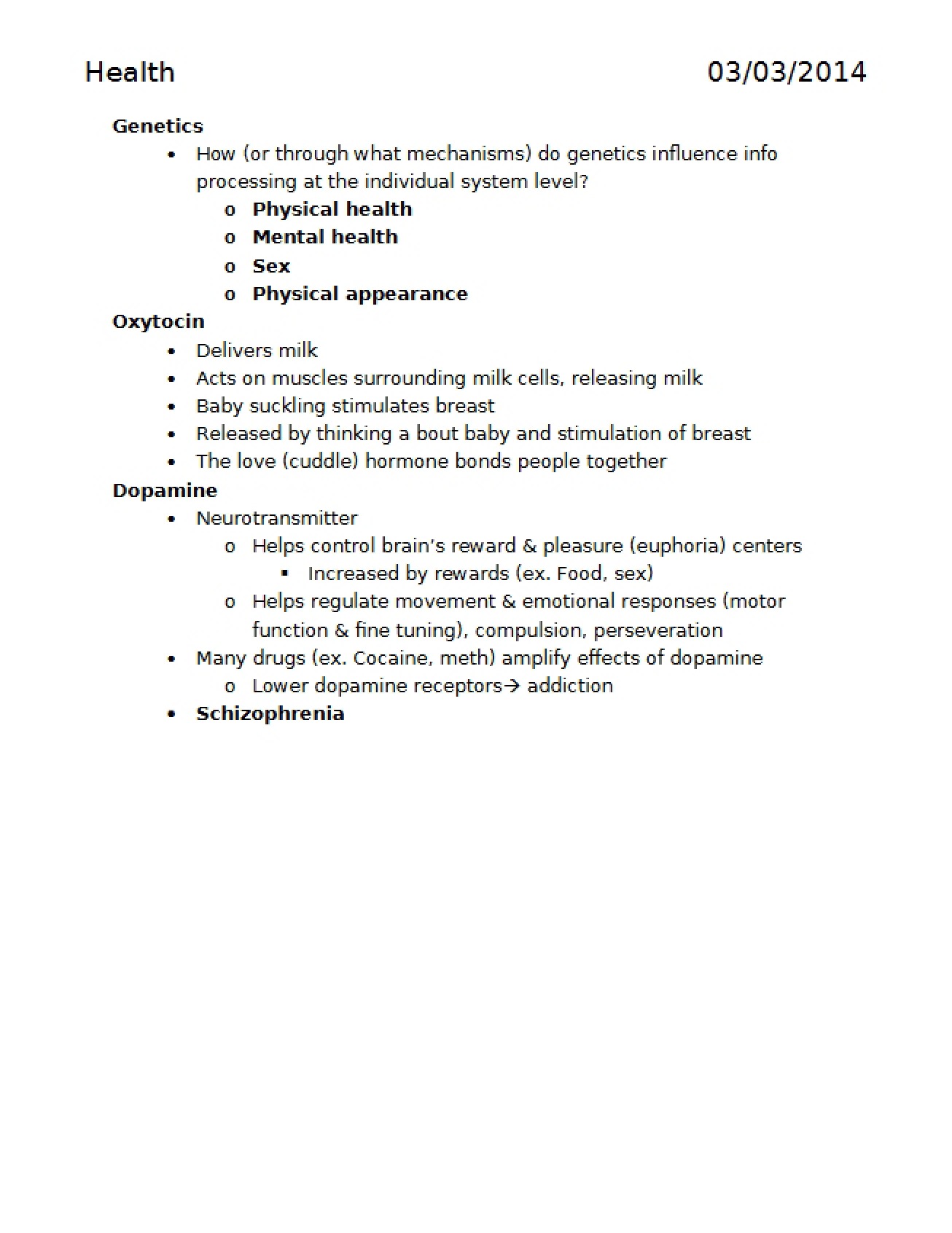 Health from an Ecological Perspective