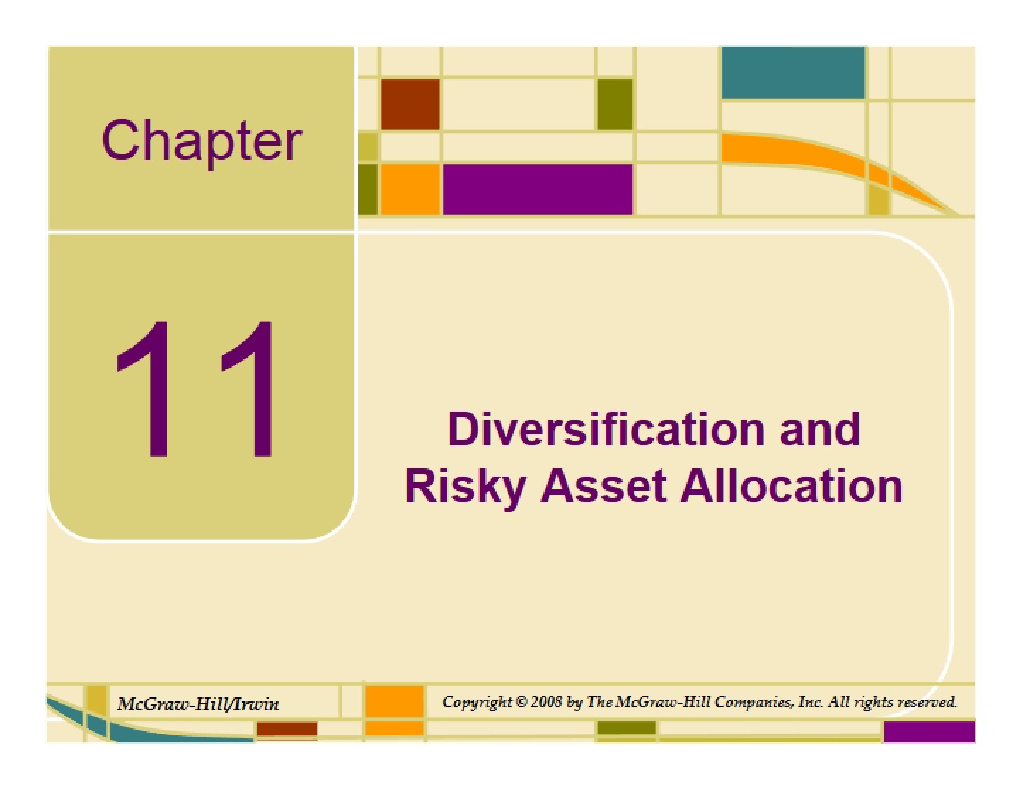 Risky Asset Allocation and Diversification
