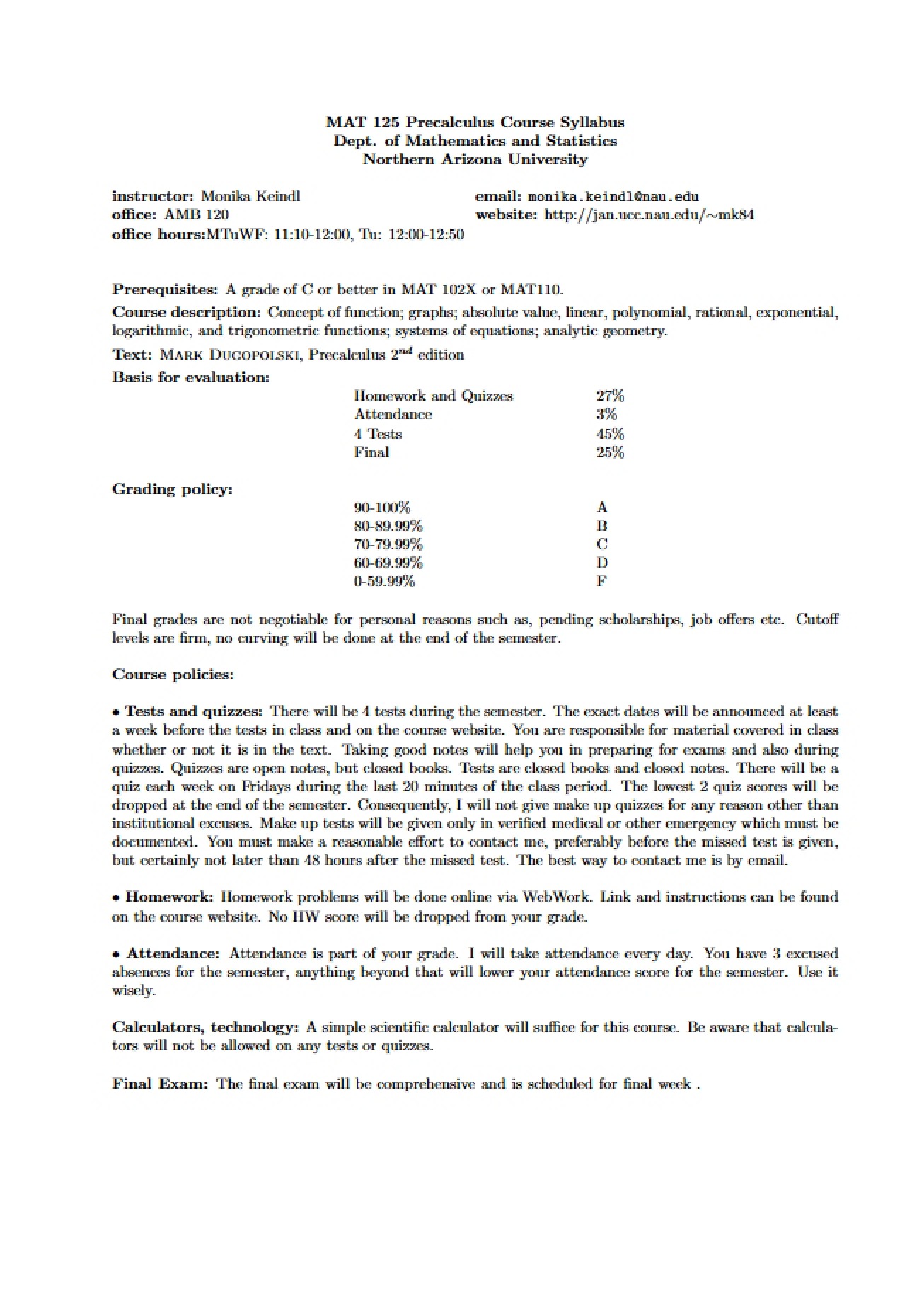 Mathematics Precalculus