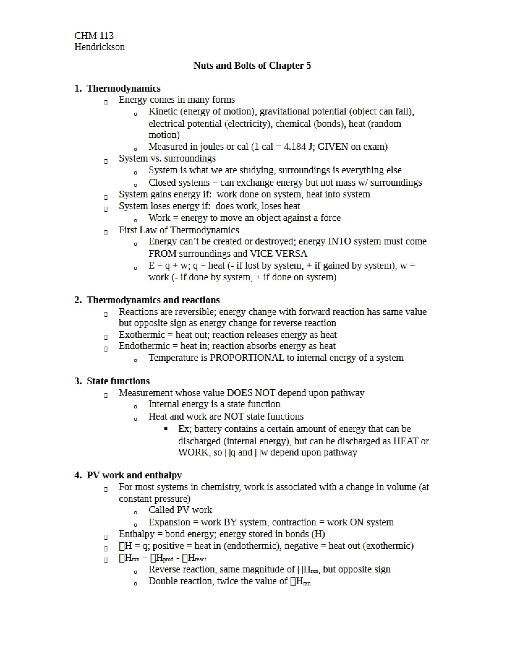 Chapter 5 Core Concepts