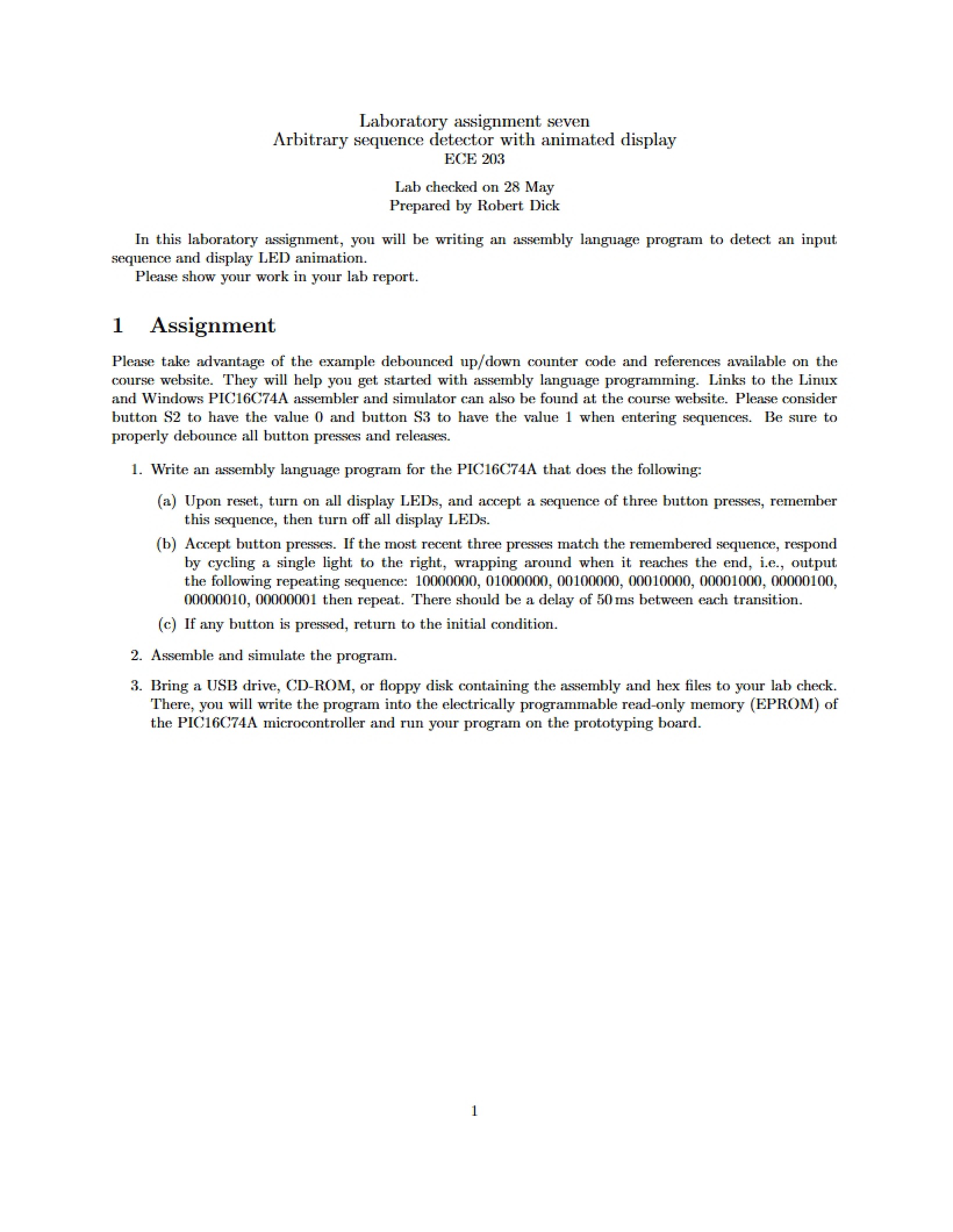 Lab Assignment 7