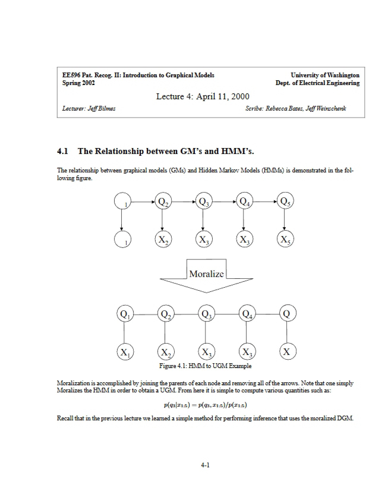 Notes from Lecture - 11 Pages