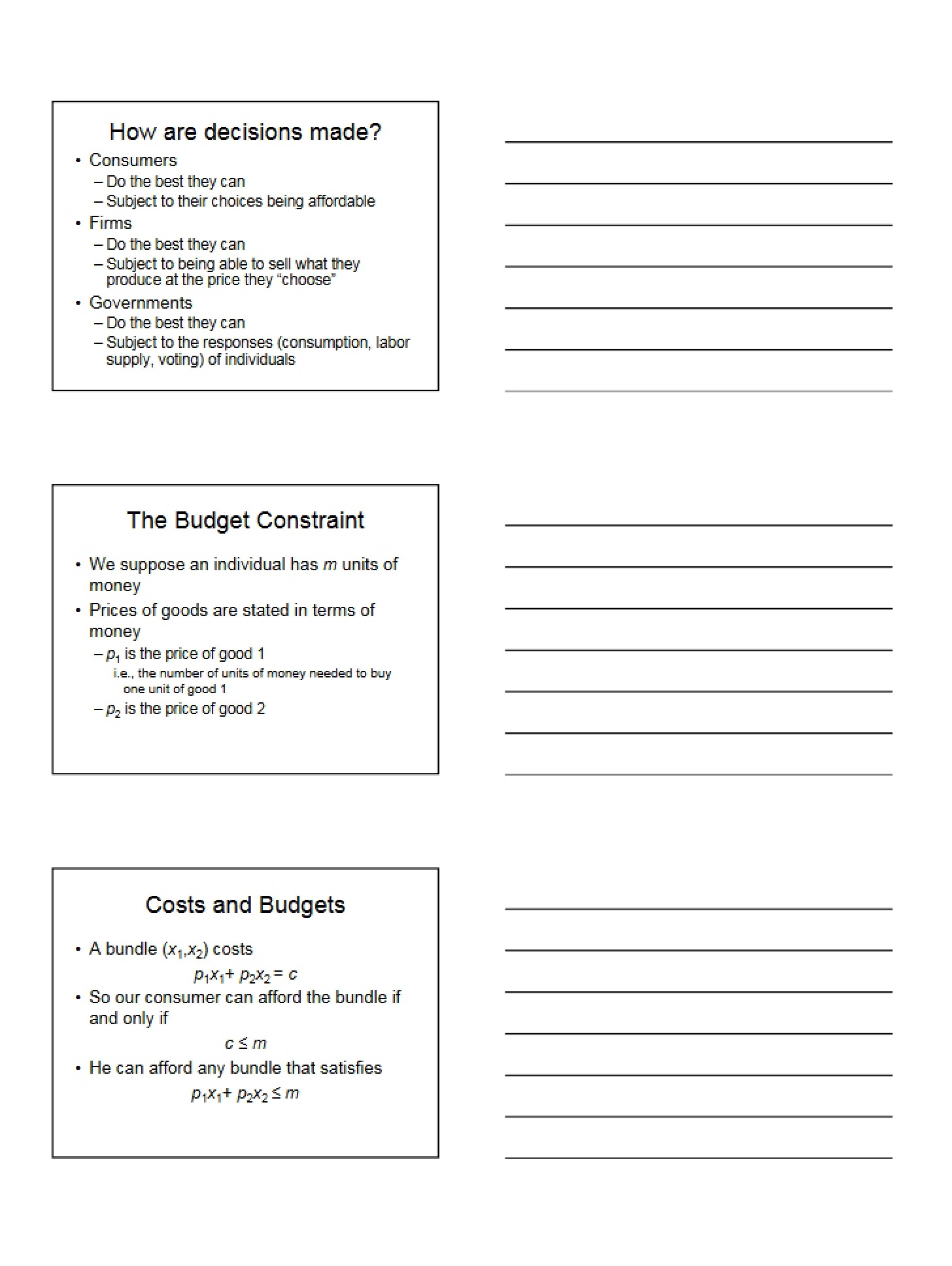 Subject Notes