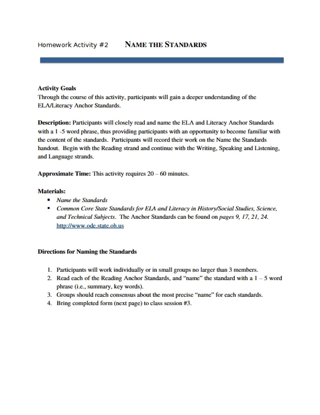 Homework Activity Two