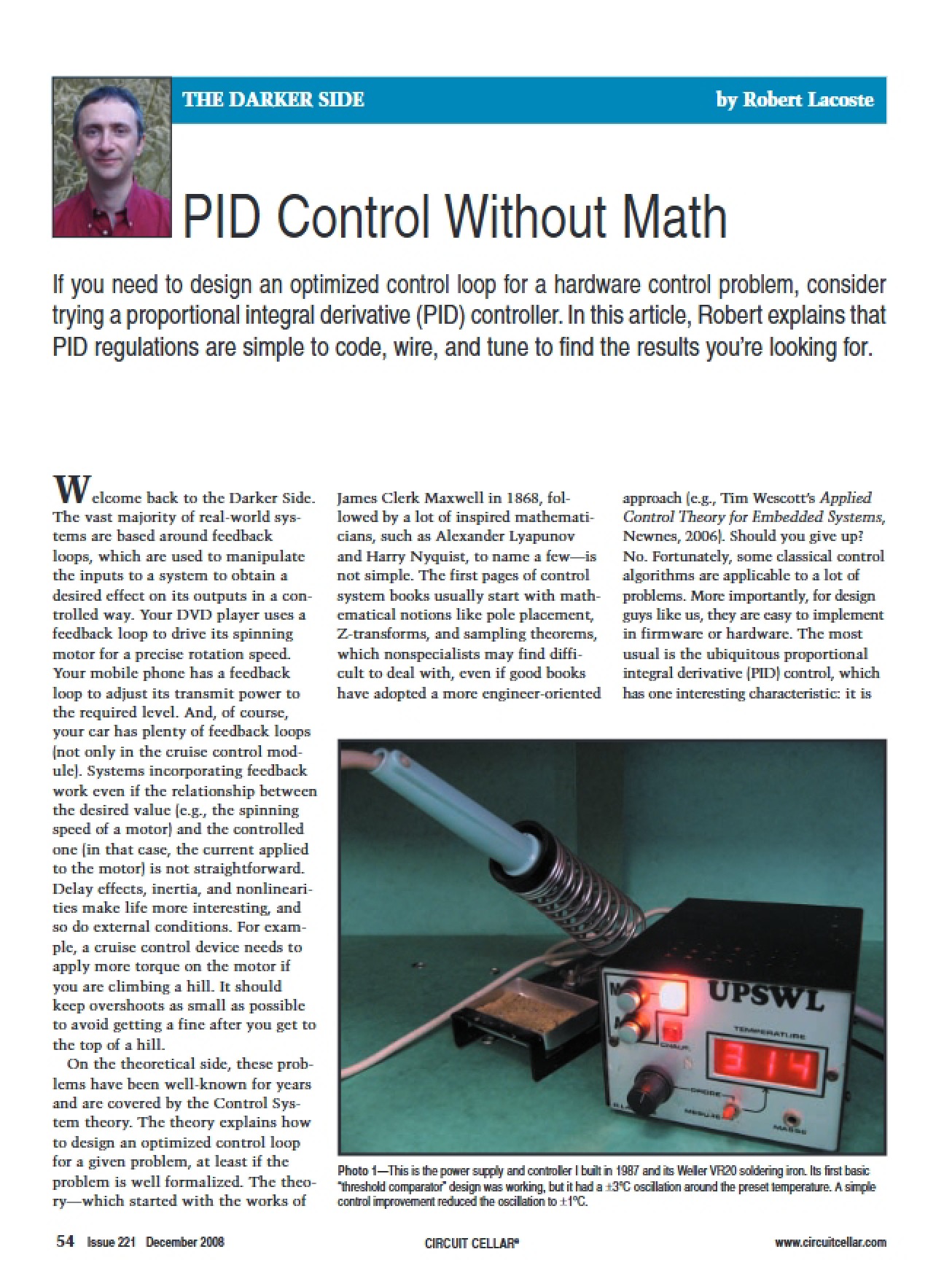 Math-Free PID Control