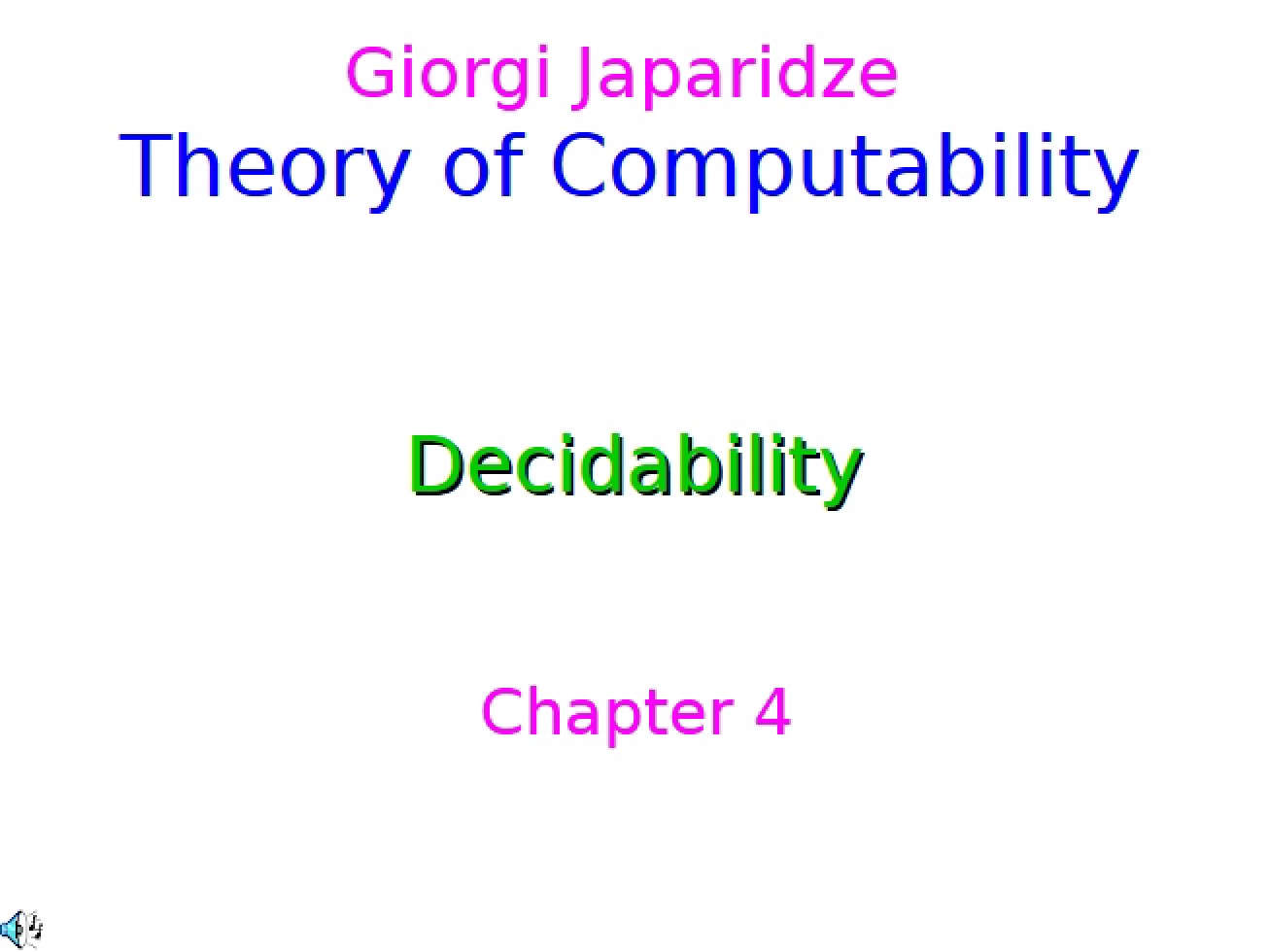 Complexity Measurement