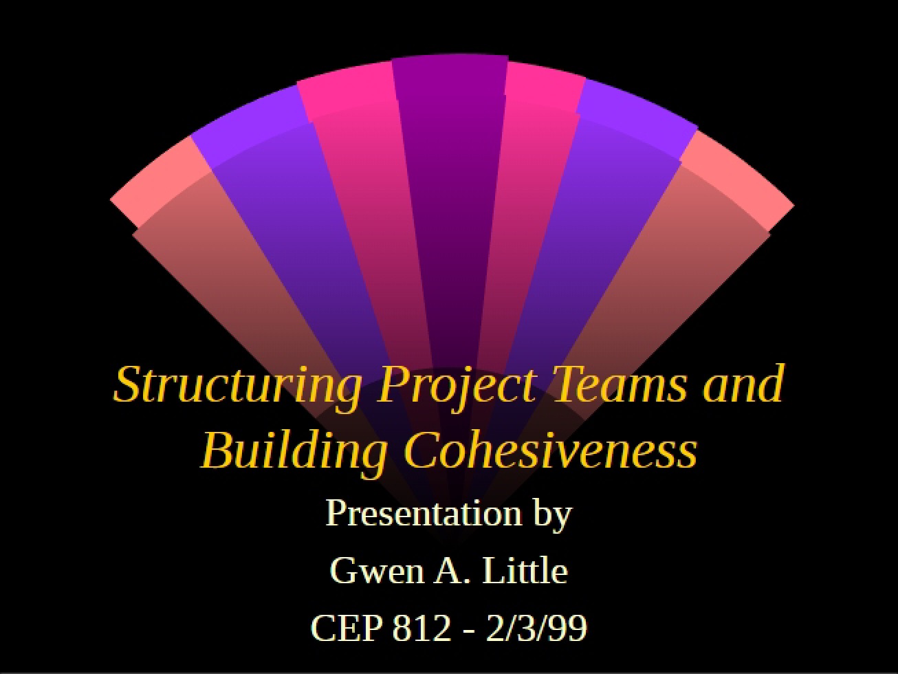 Building Cohesiveness and Structuring Teams