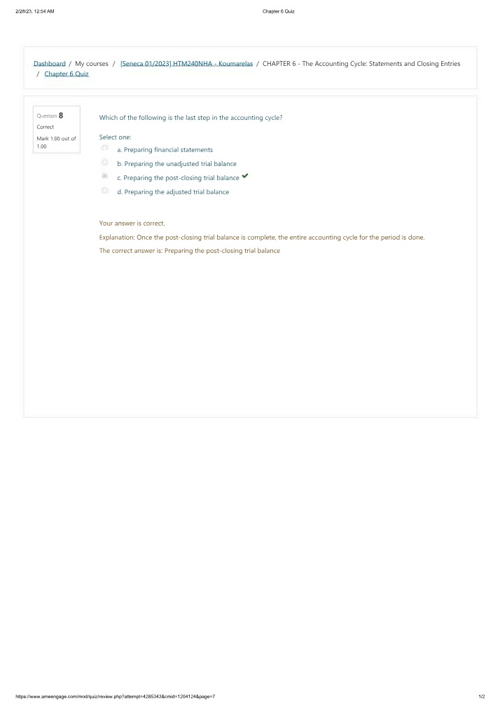 Quiz - Chapter 6