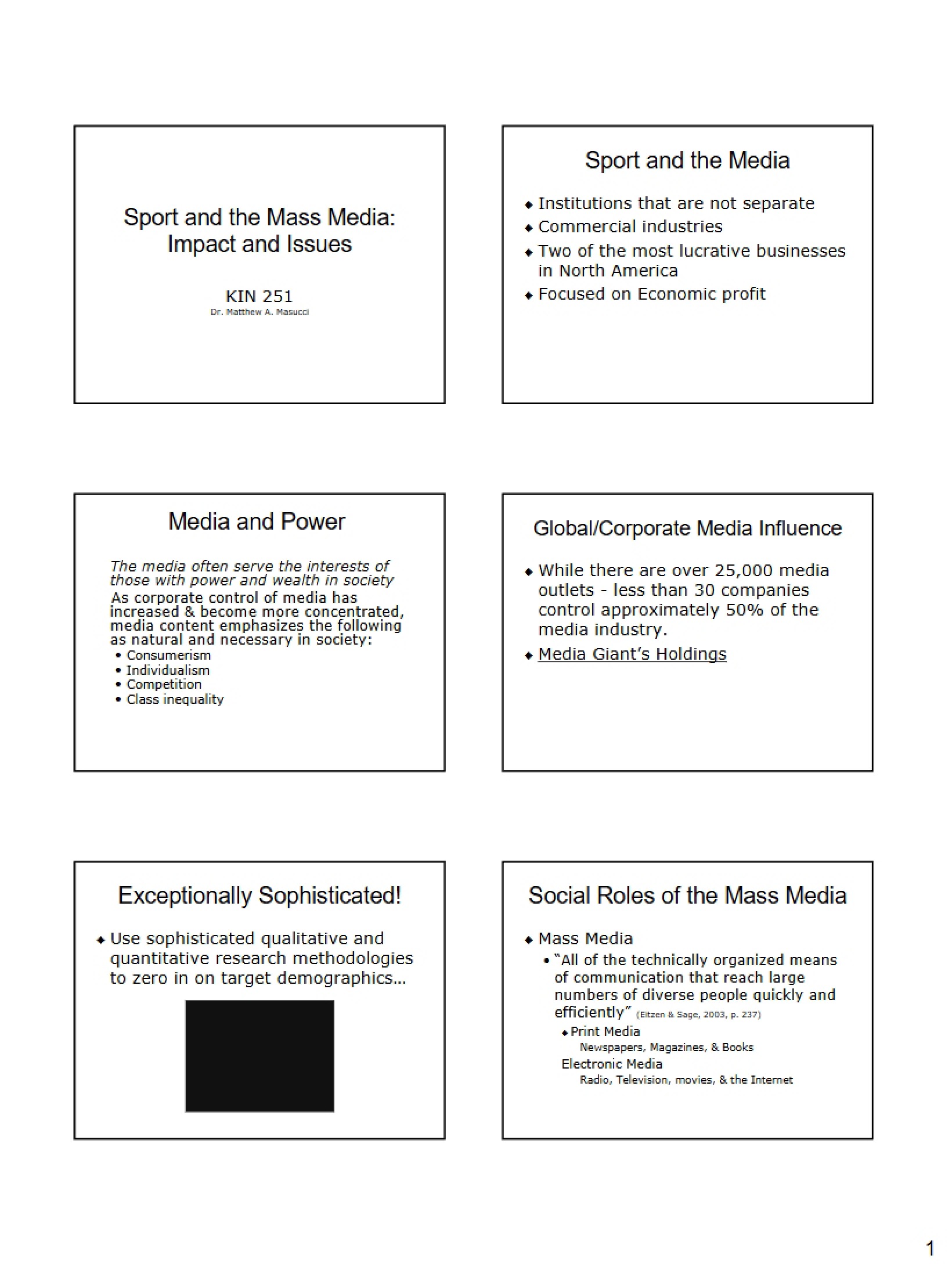 Issues and Impact