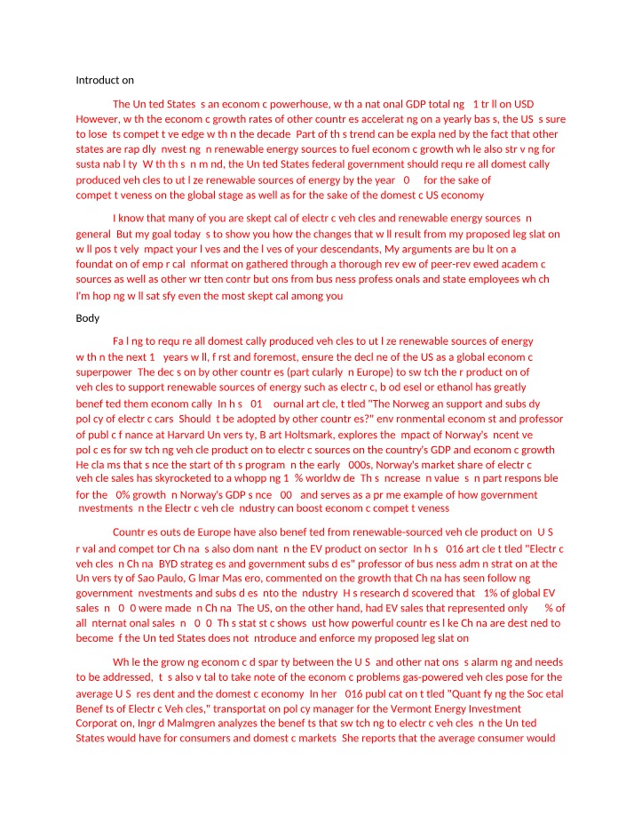 Sources and Transcripts for Policy Debate Speeches