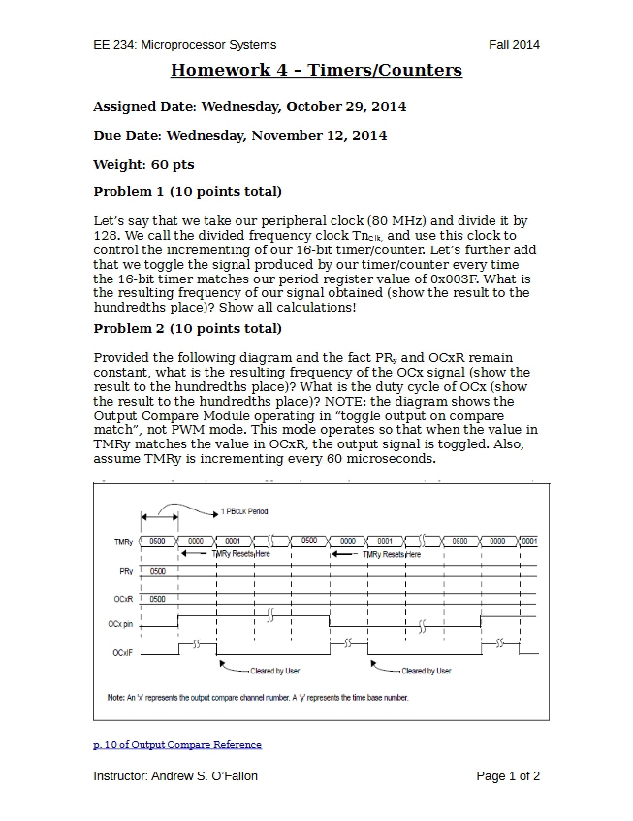 Homework 4 EE 234