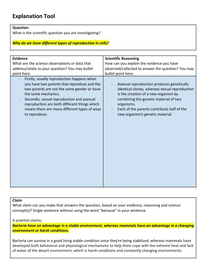 Cell Reproduction Types - Asexual vs Sexual