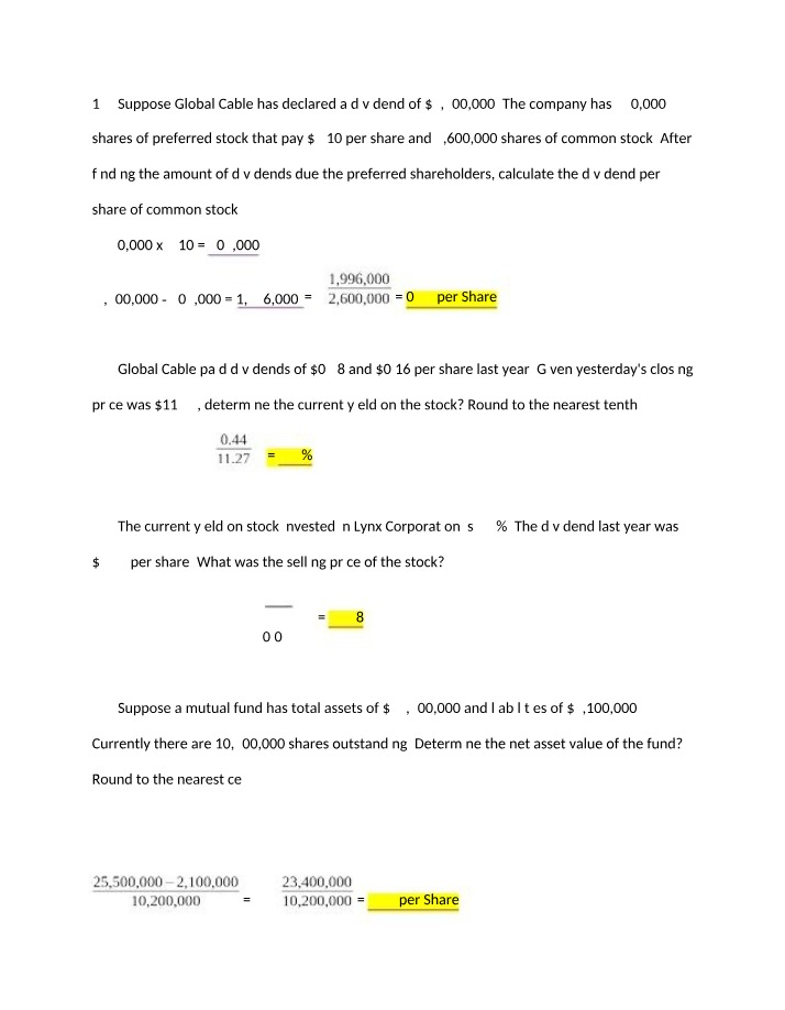 Williams Assignment Solutions (MA101)