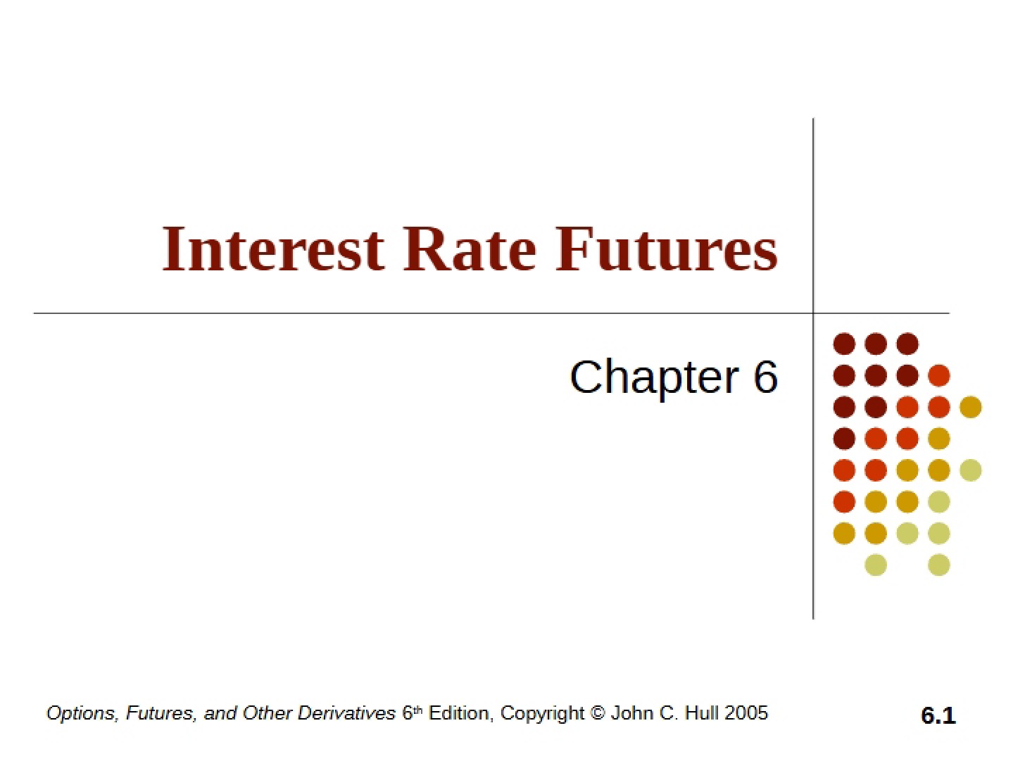 Futures in Interest Rates