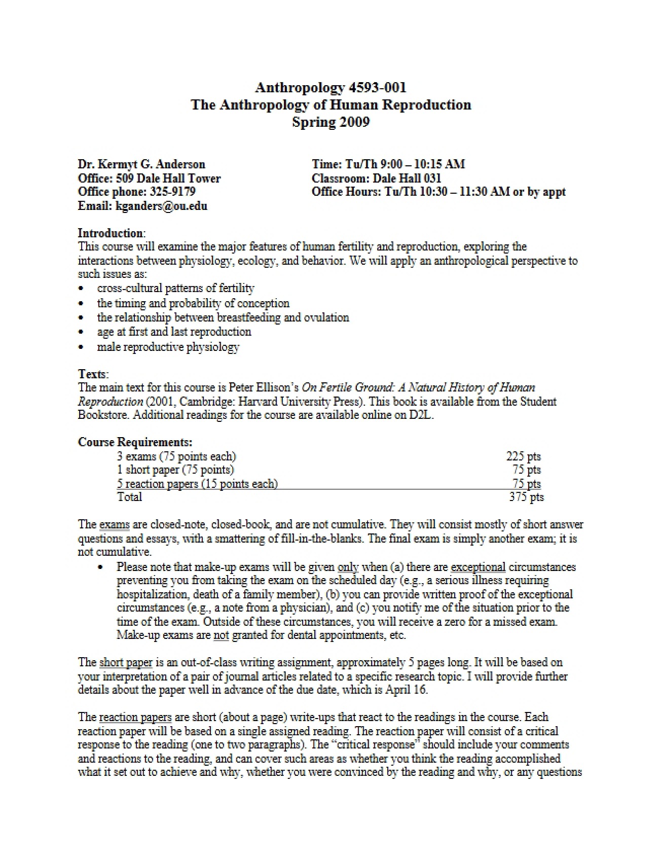 Human Reproduction Study Notes