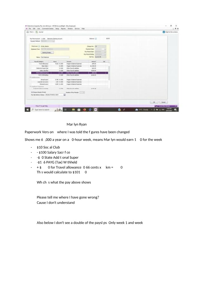 Pay Questions - Week 2
