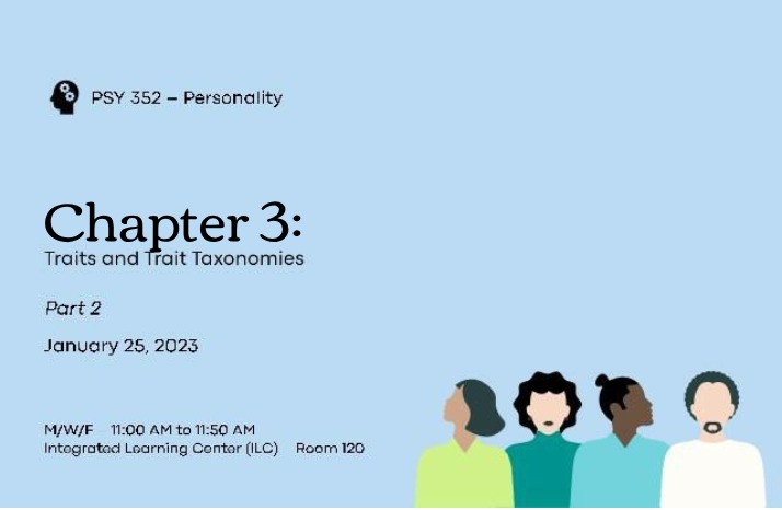 PSY 352 Chapter 3 Part 2