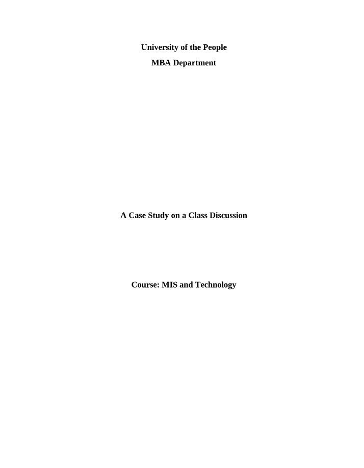 Written Assignment 2