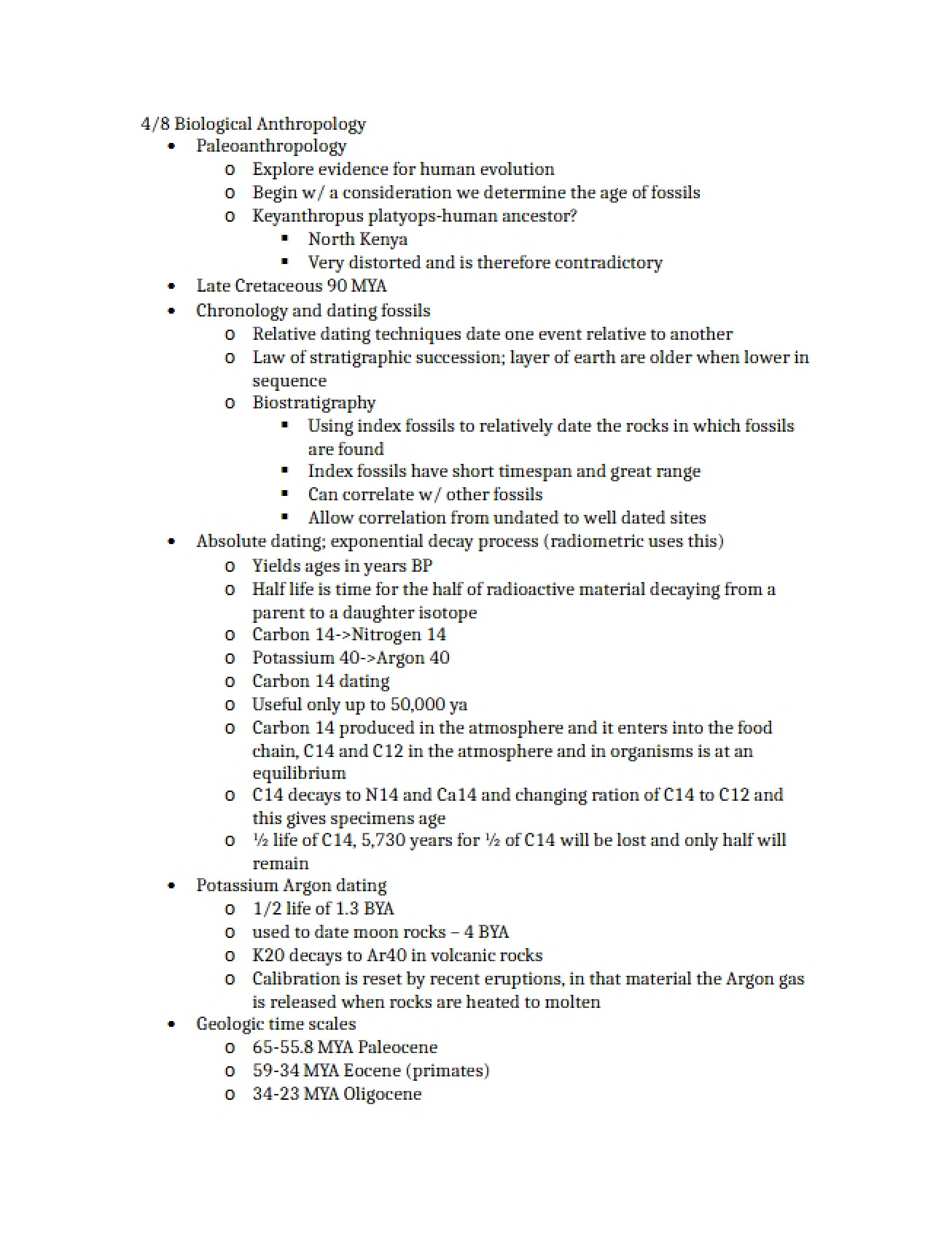 Part Six Biological Anthropology