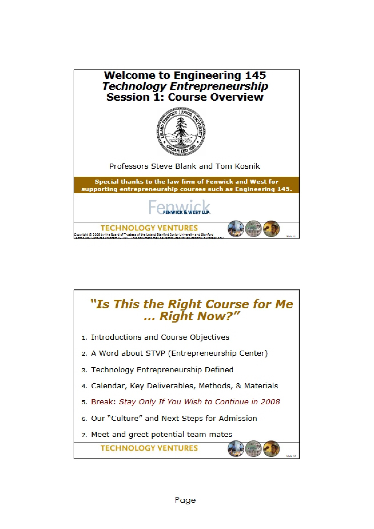 Session 9 Venture Finance - 13 Pages
