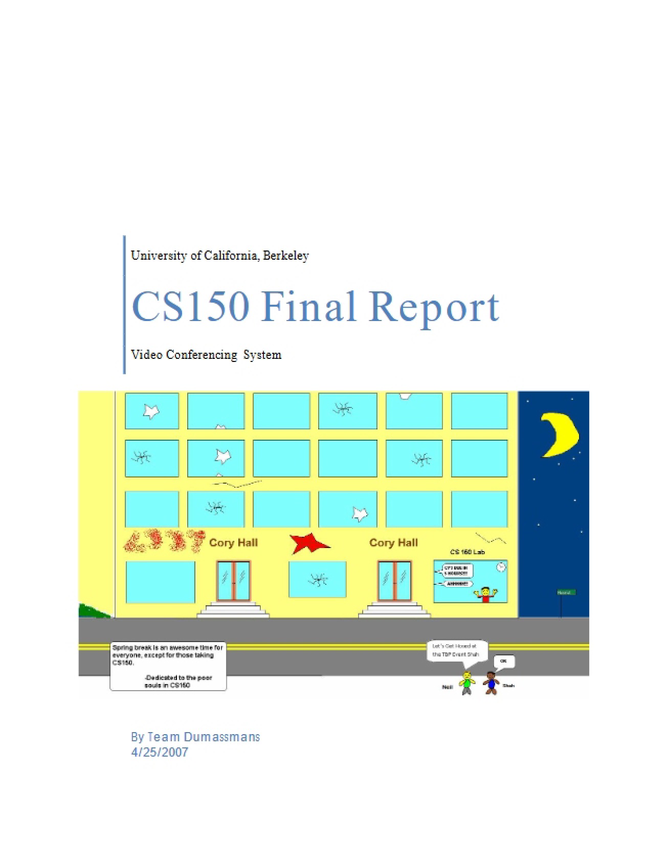 Project for CS 150
