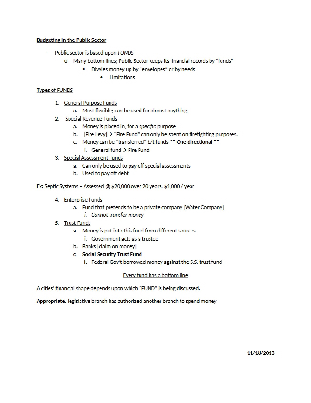 Examination II